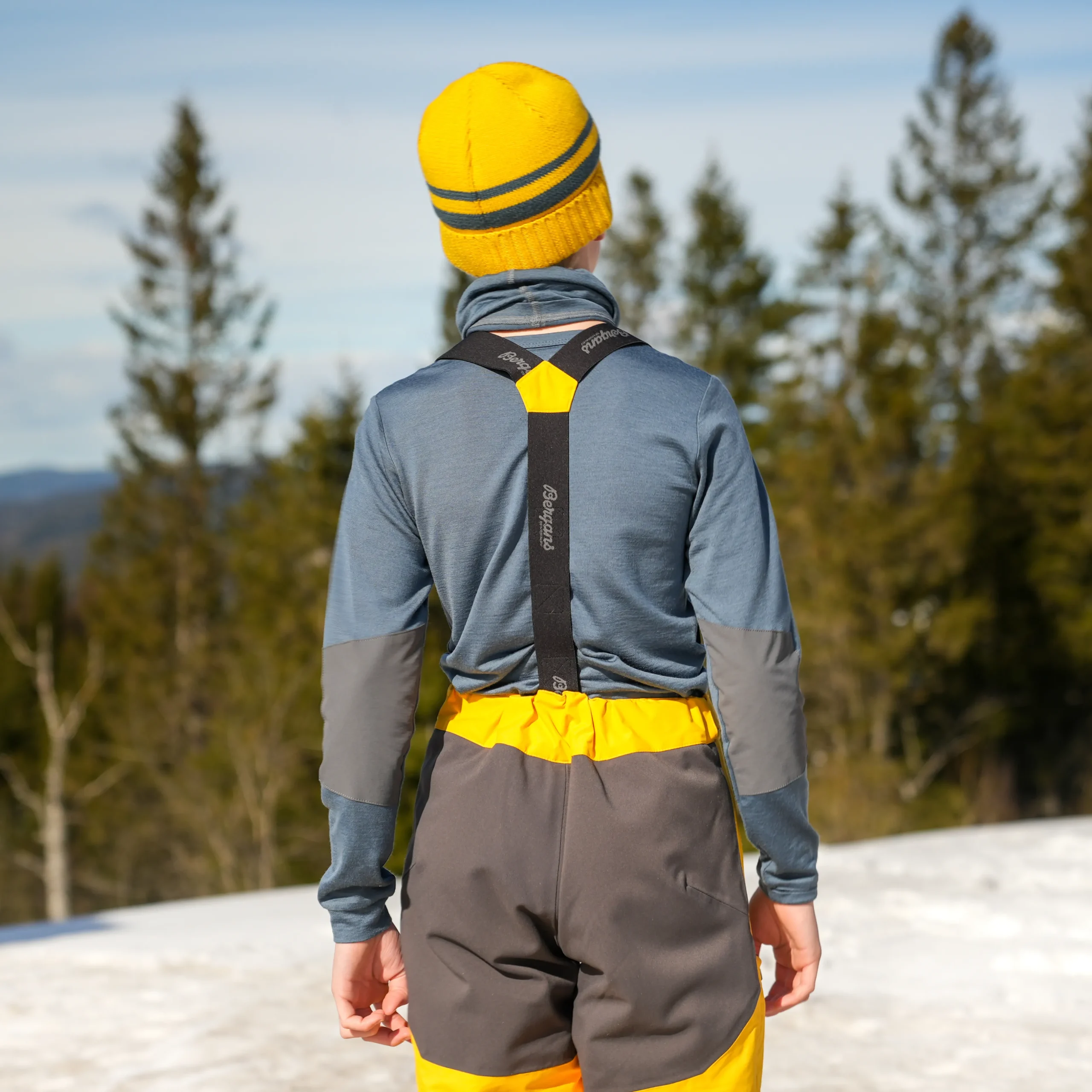 Myske Wool Youth Shirt - Bergans