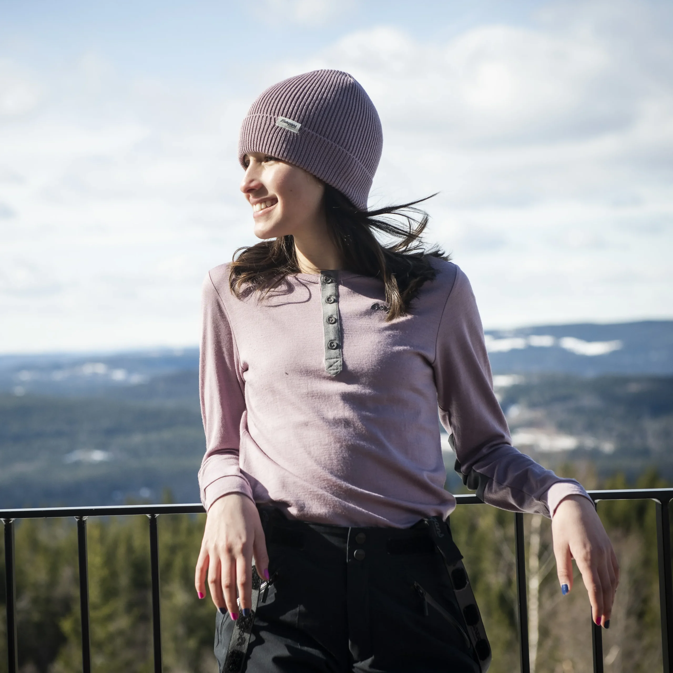 Myske Wool Youth Shirt - Bergans