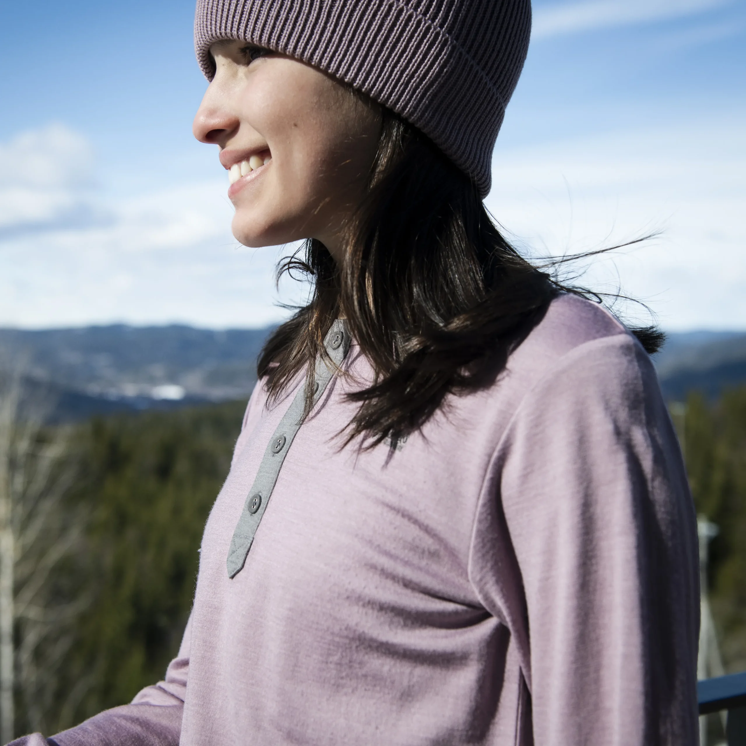 Myske Wool Youth Shirt - Bergans