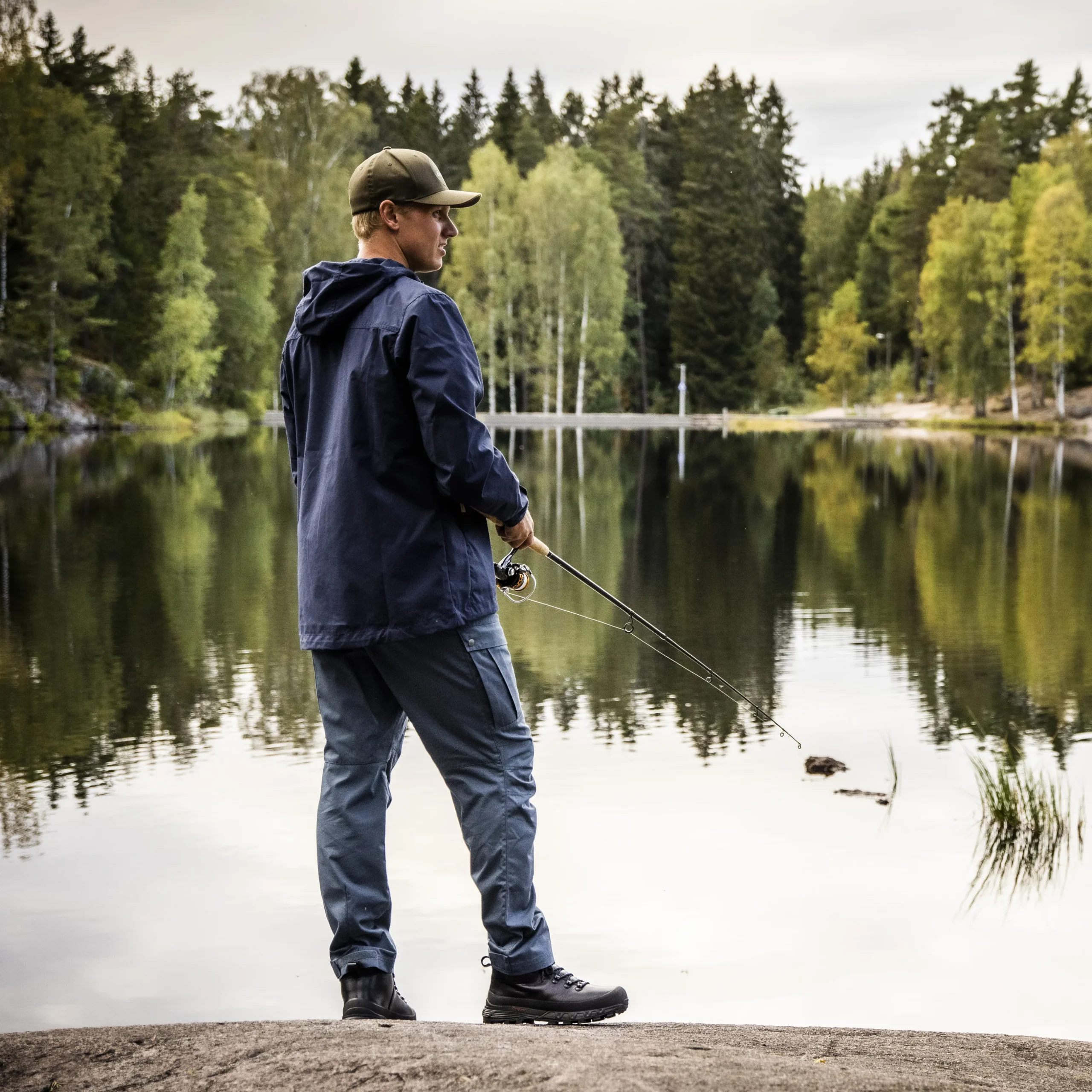 Nordmarka Leaf Light Wind Jacket Men - Bergans