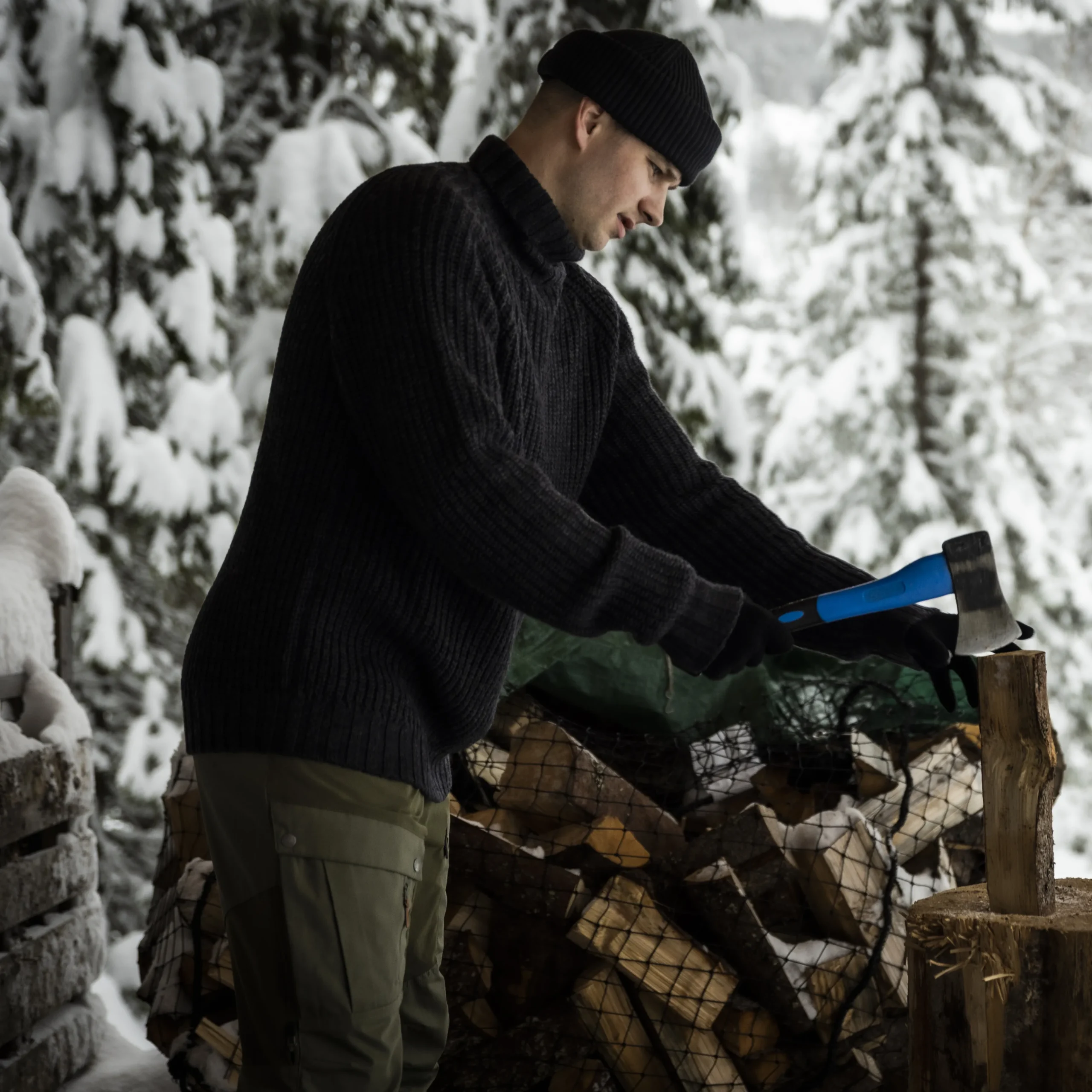 Nordmarka Merino High Neck Jumper Men - Bergans