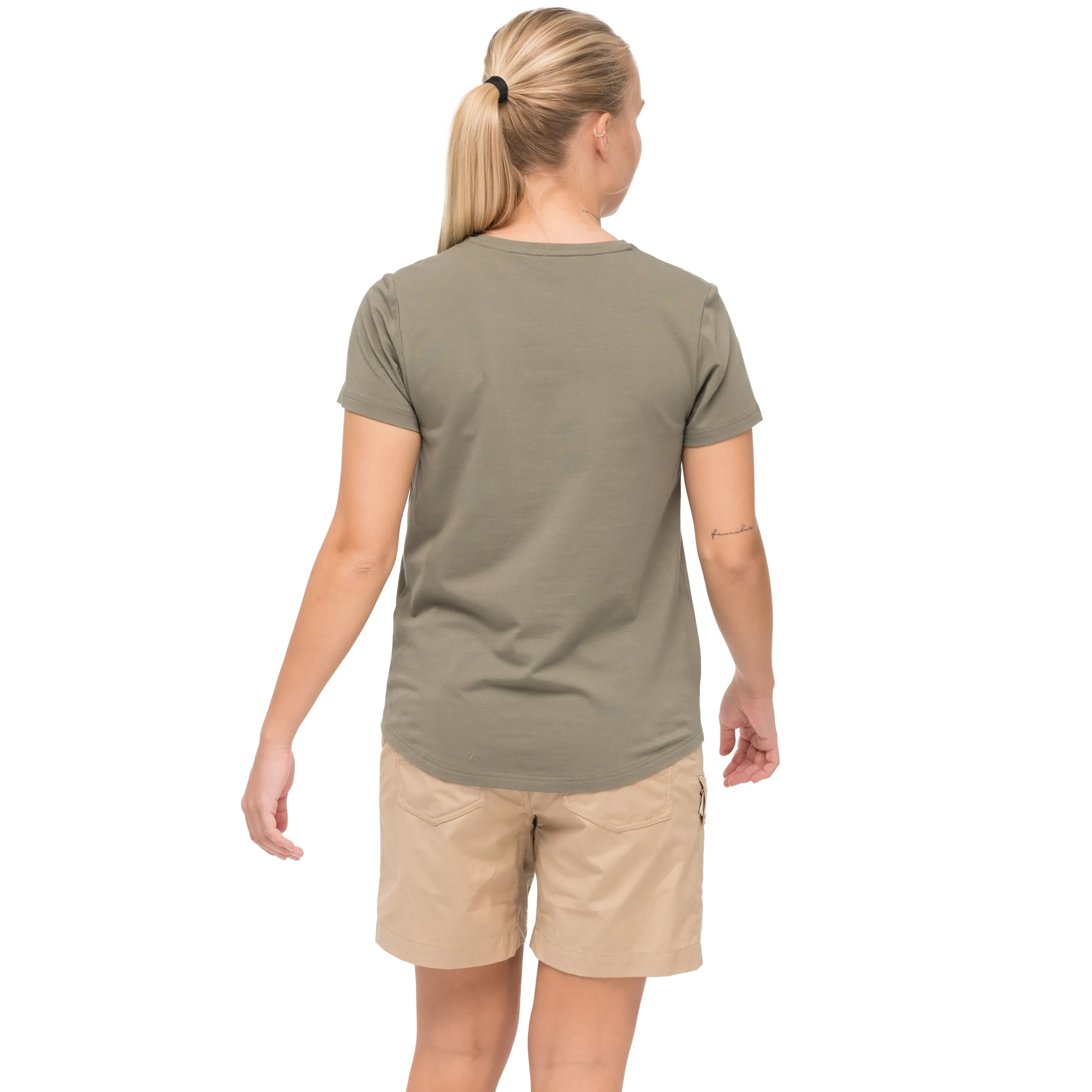 Nordmarka Organic Cotton Print Tee Women - Bergans