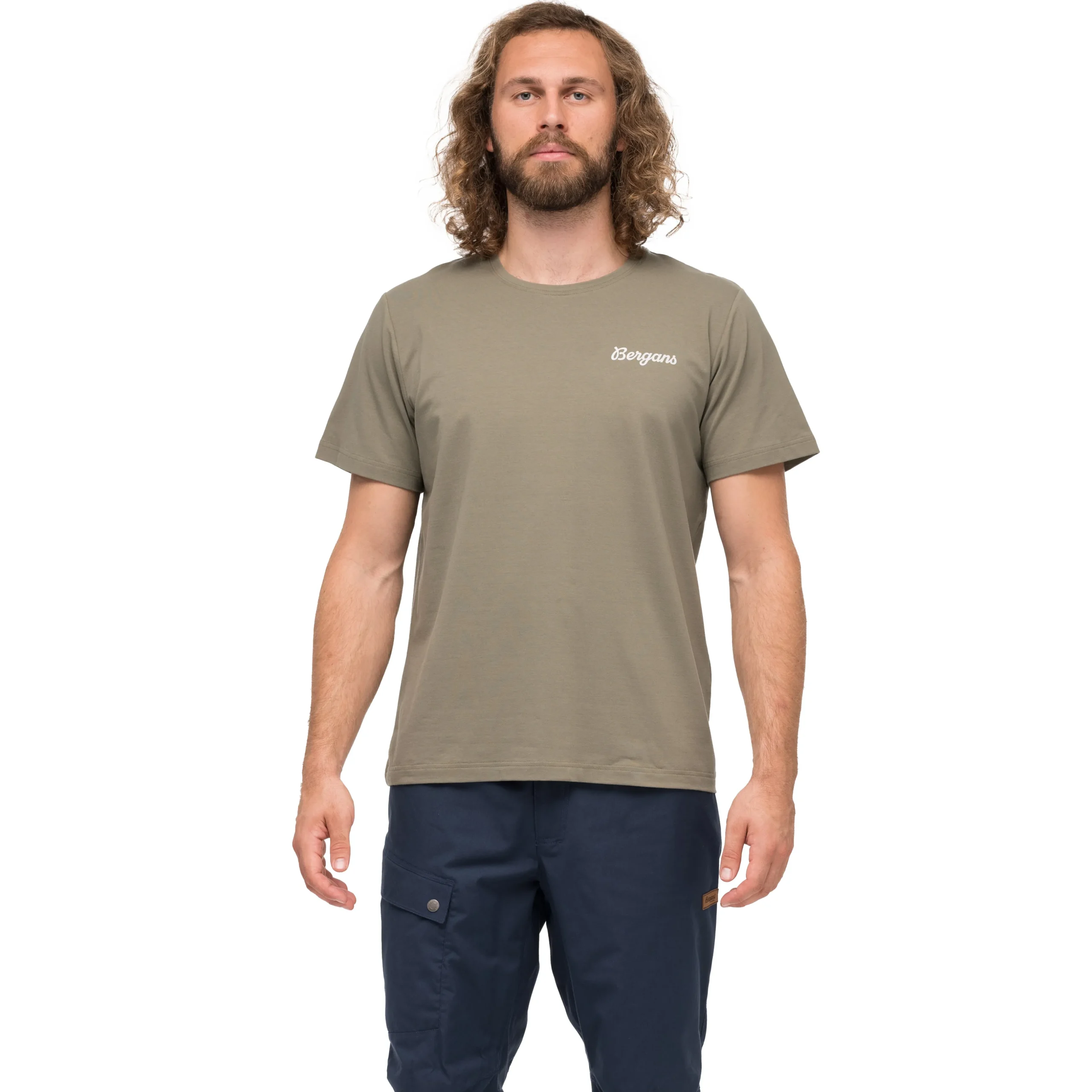 Nordmarka Organic Cotton Print Tee Men - Bergans