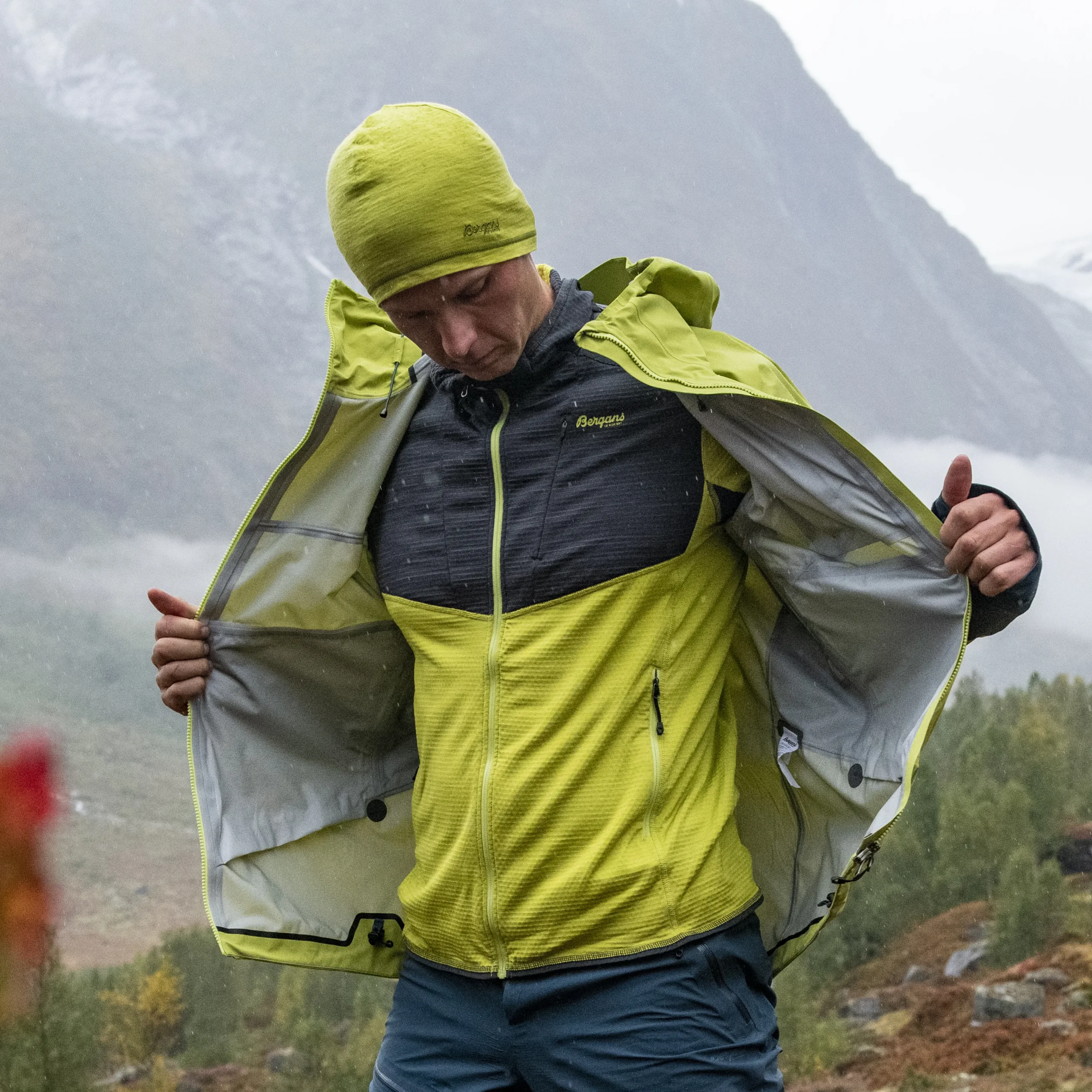 Rabot Active Mid Hood Jacket - Bergans
