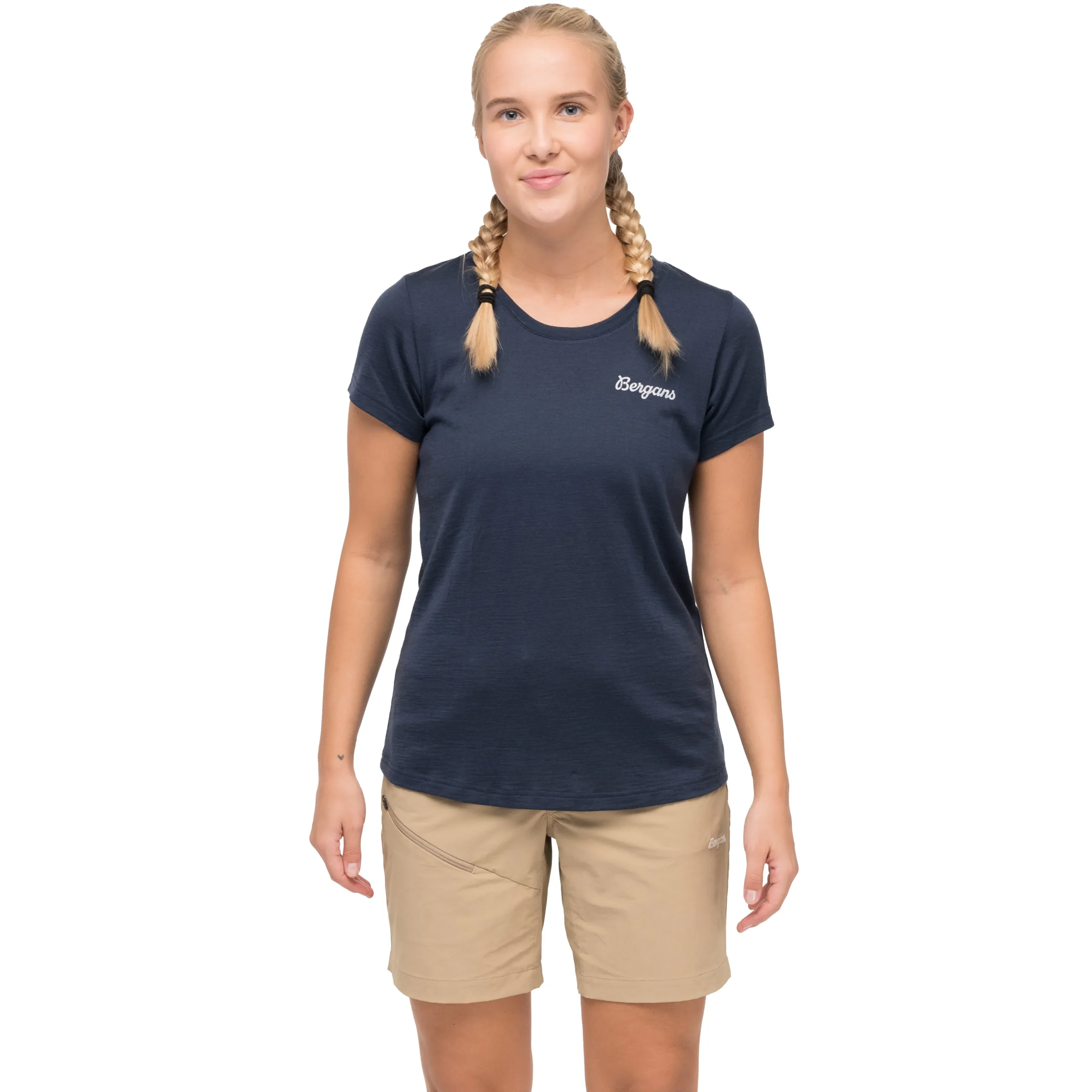 Rabot Emblem Wool Tee Women - Bergans