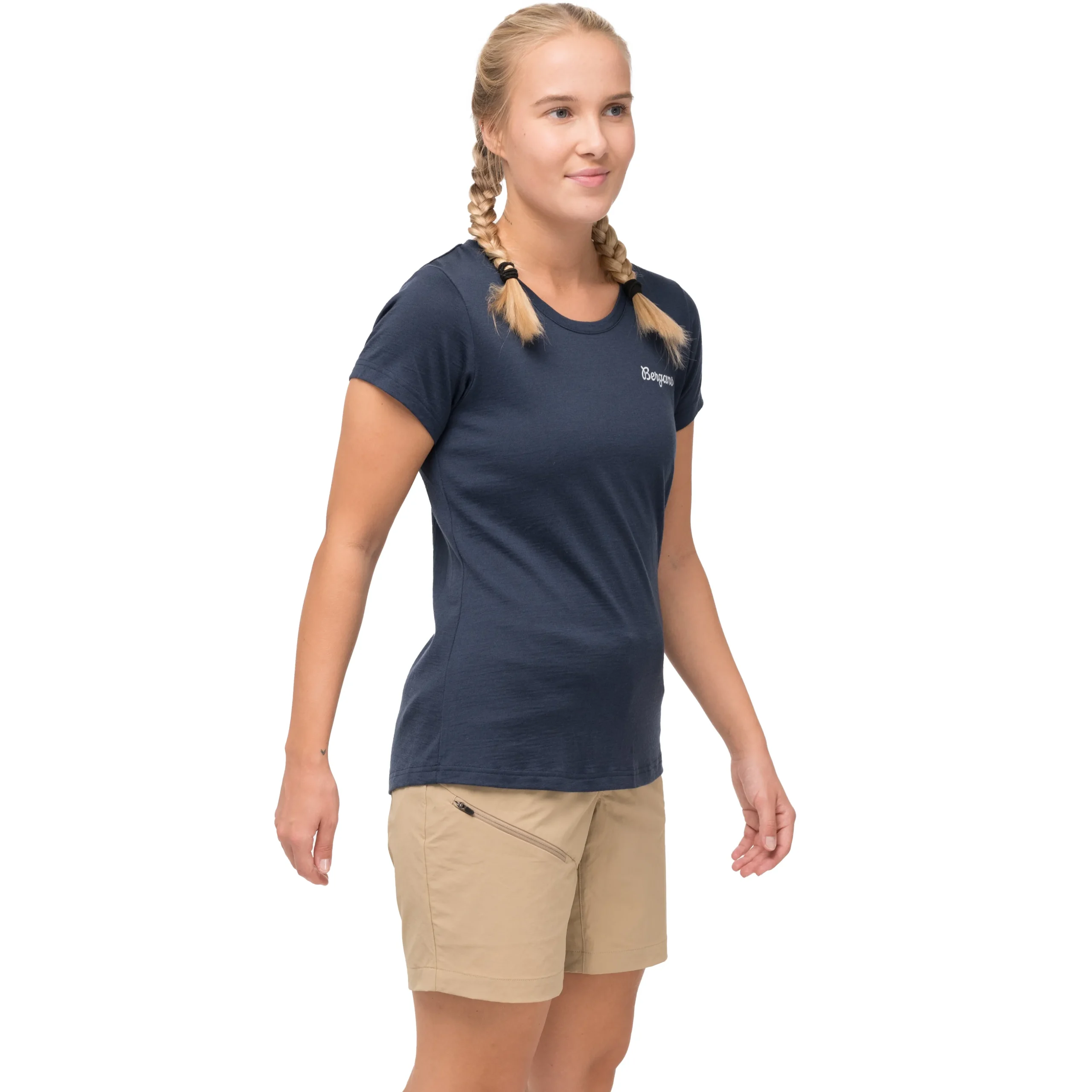 Rabot Emblem Wool Tee Women - Bergans