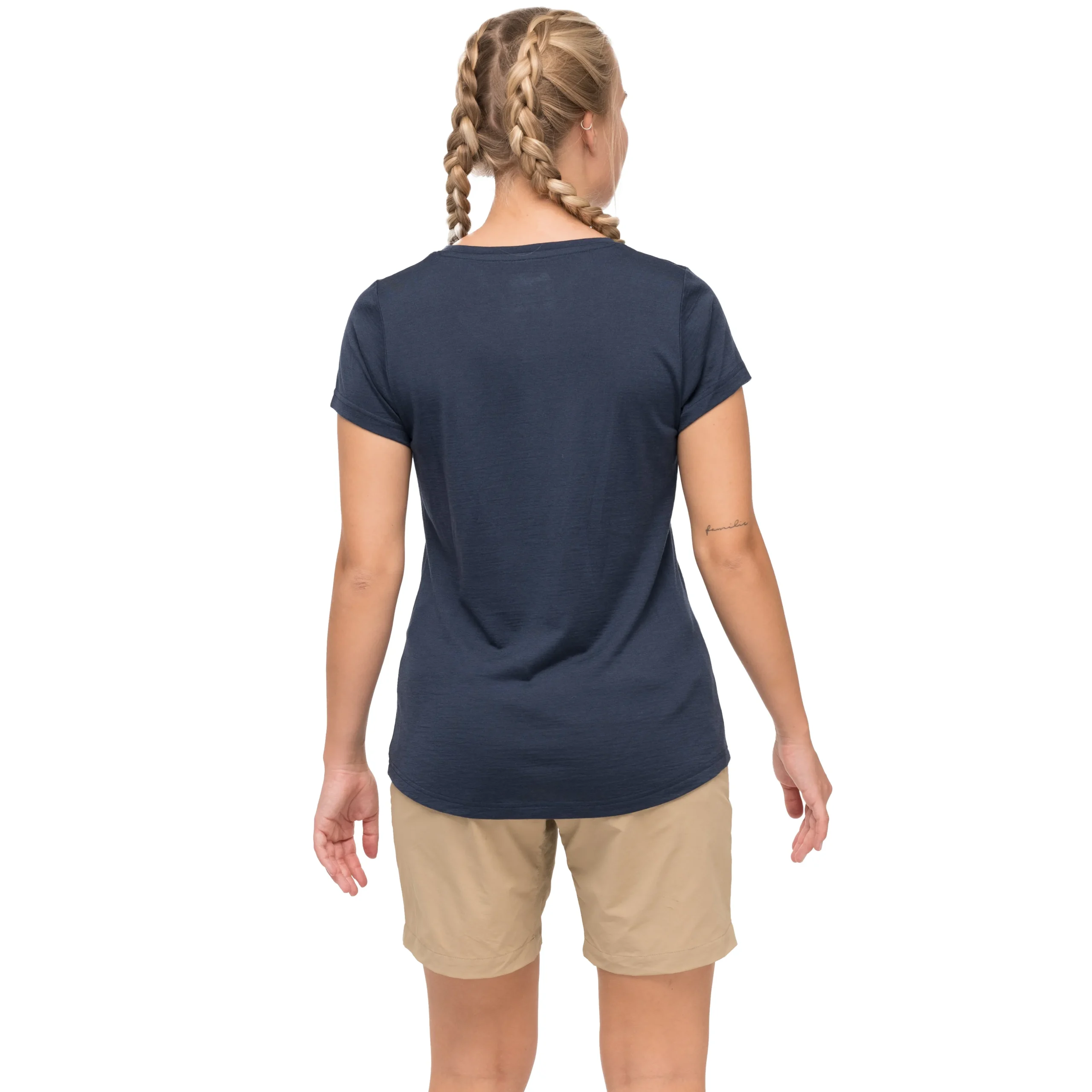 Rabot Emblem Wool Tee Women - Bergans