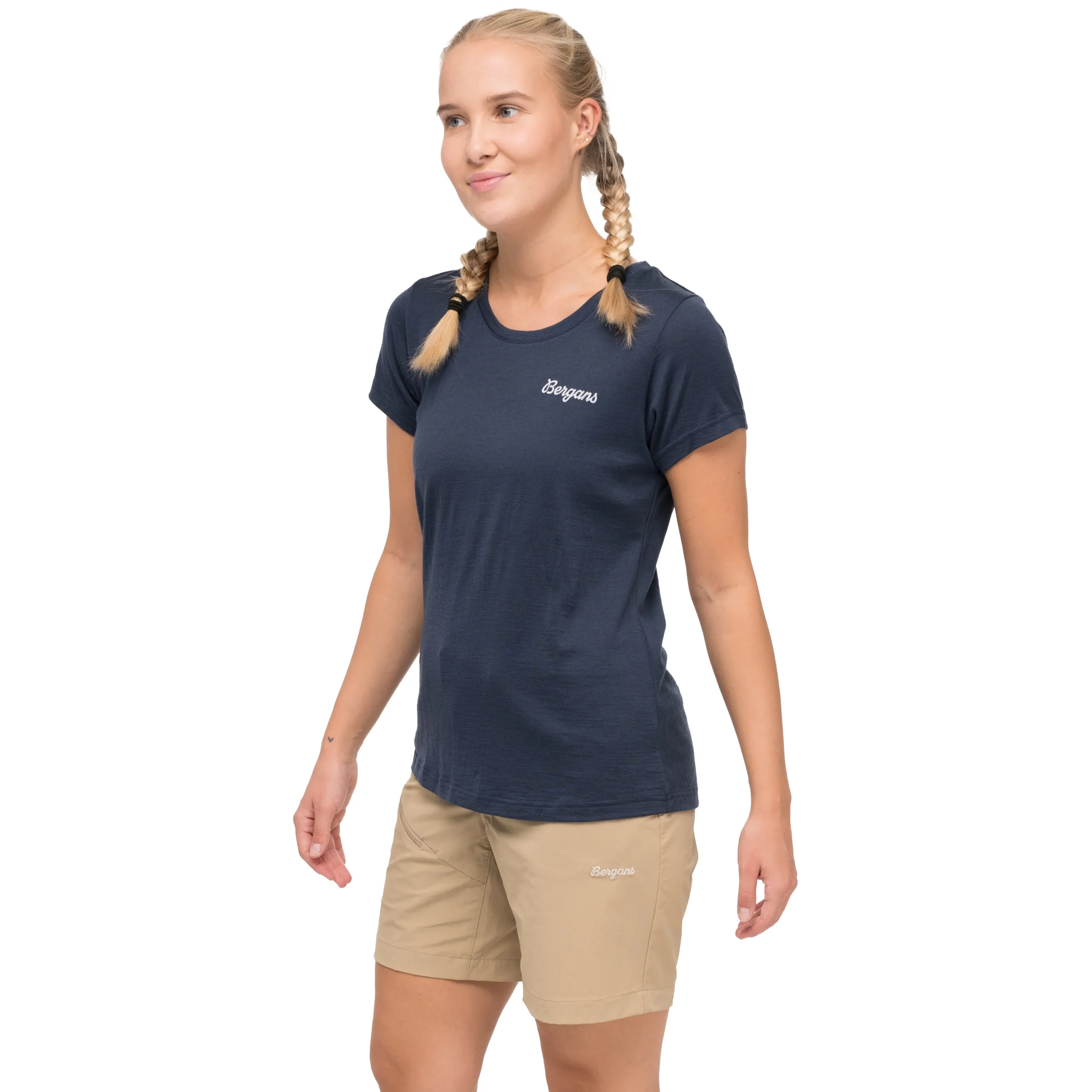 Rabot Emblem Wool Tee Women - Bergans