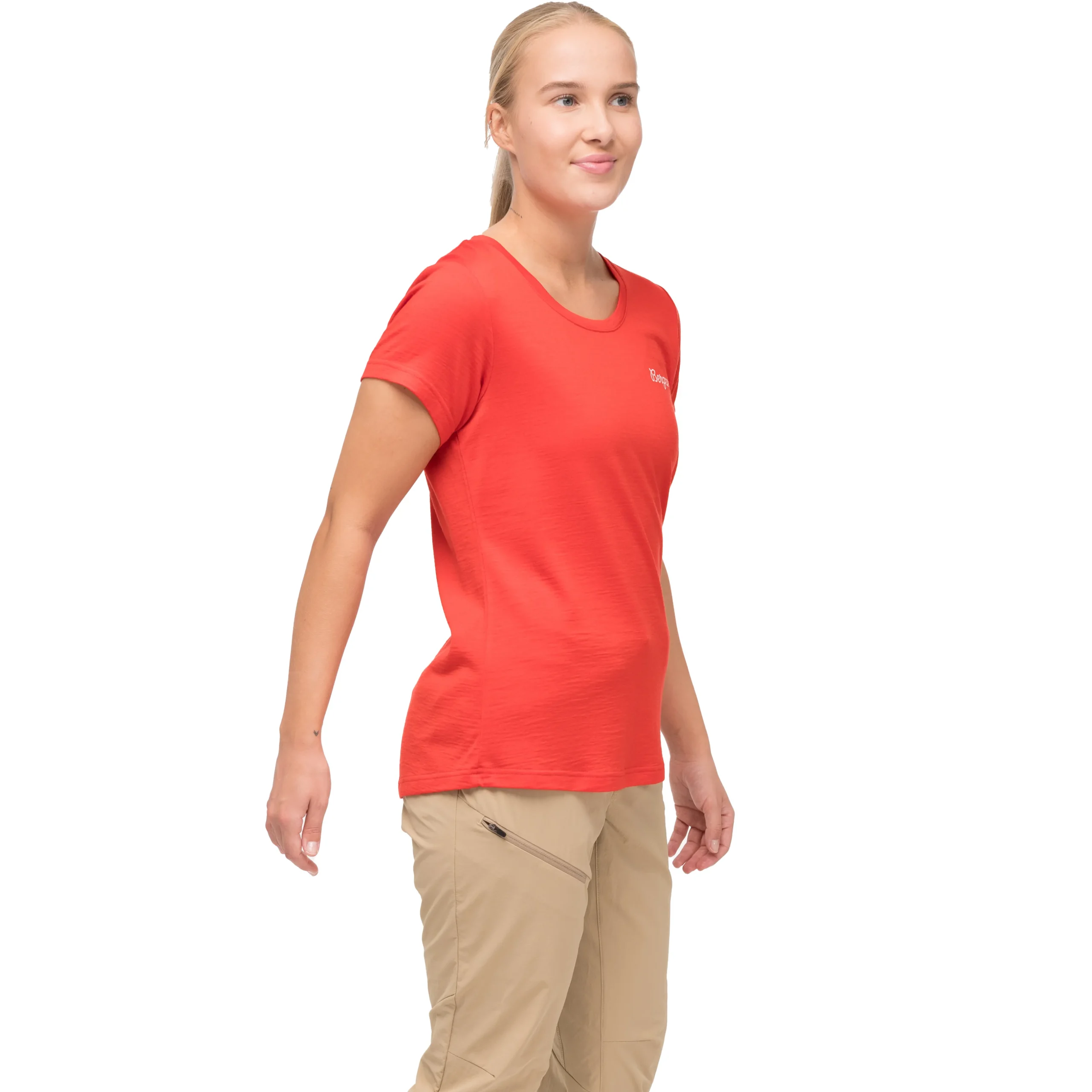Rabot Emblem Wool Tee Women - Bergans