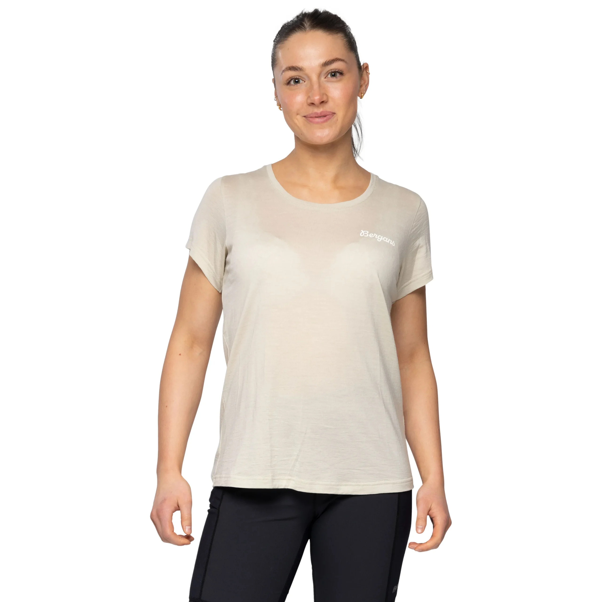 Rabot Emblem Wool Tee Women - Bergans
