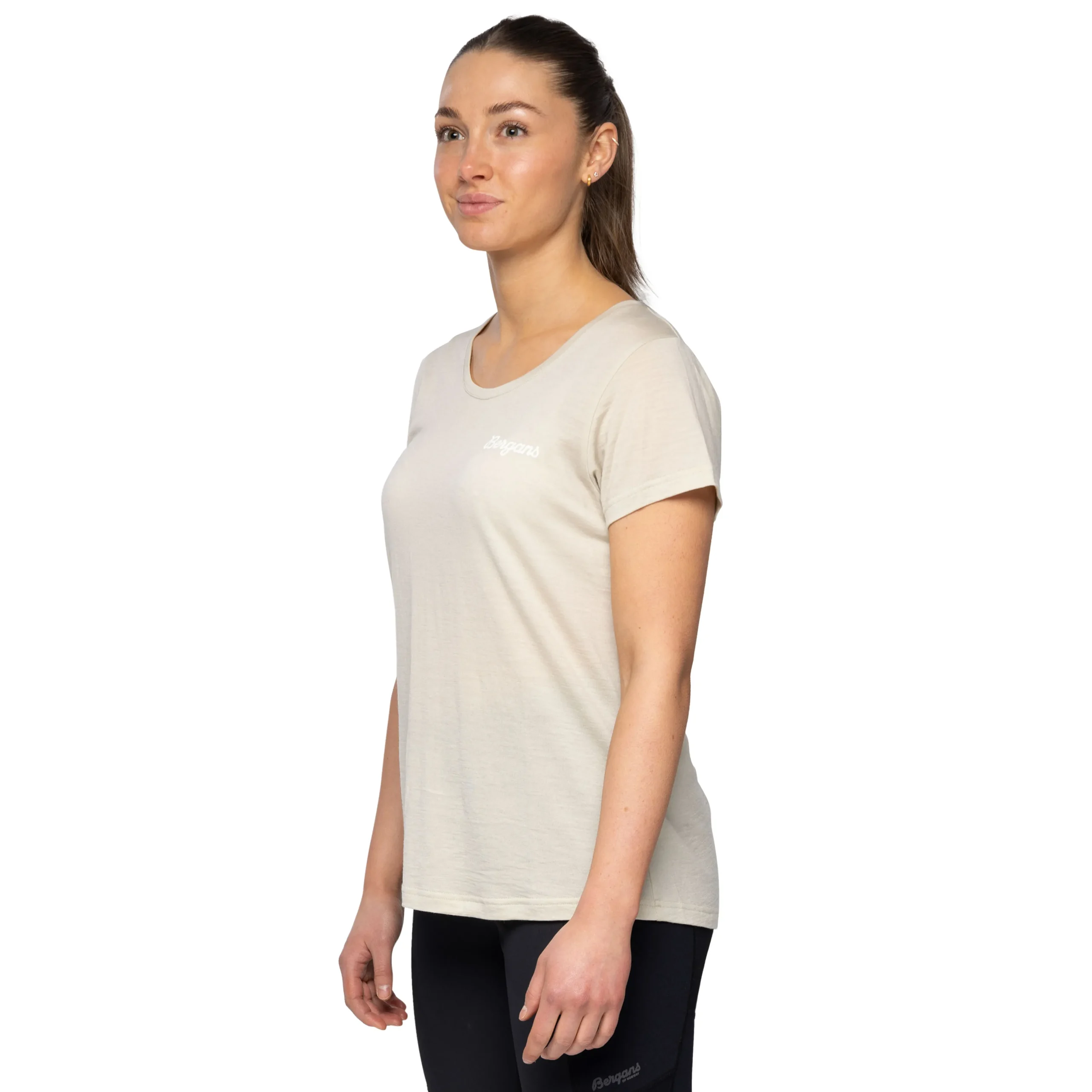 Rabot Emblem Wool Tee Women - Bergans