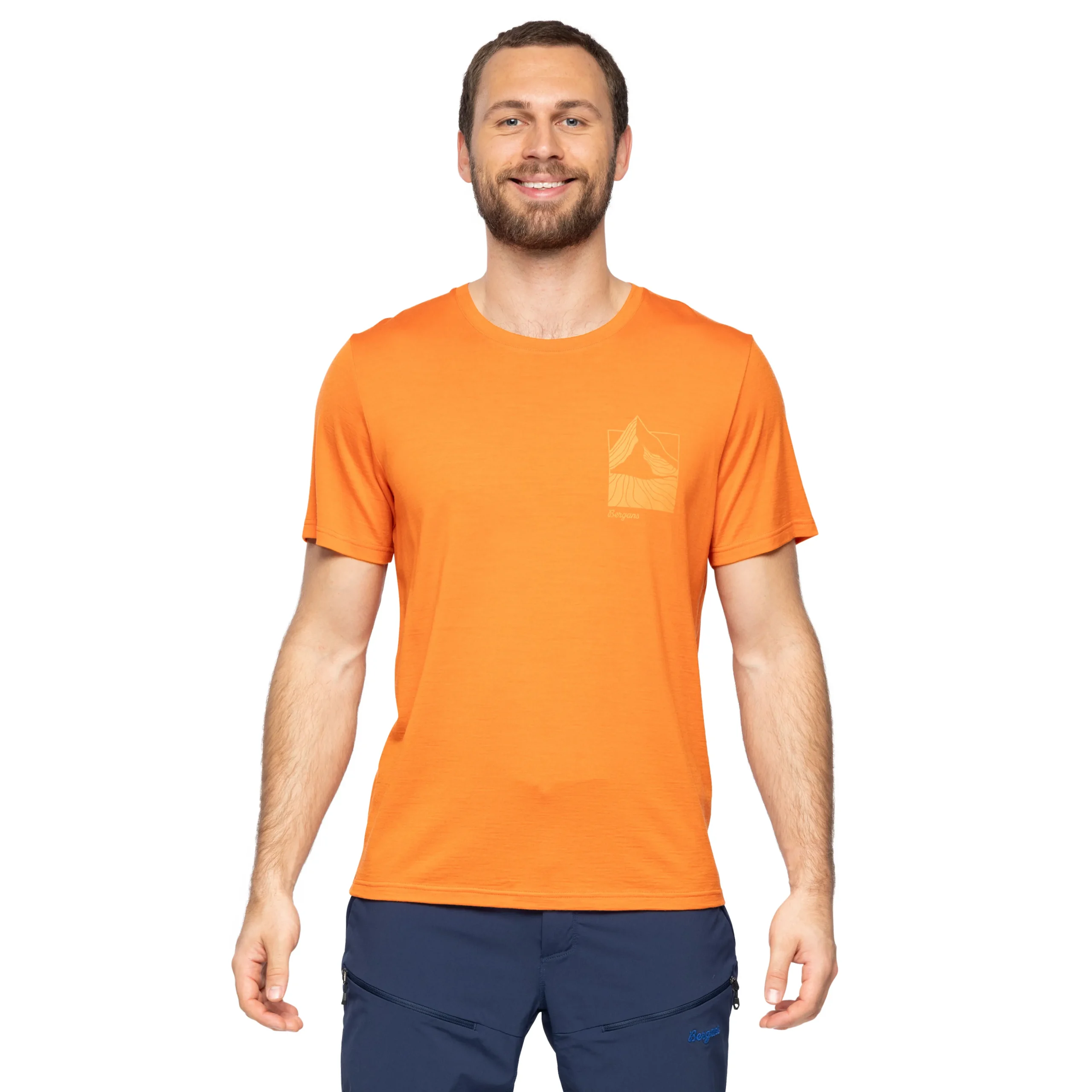 Rabot Mount Wool Tee Men - Bergans