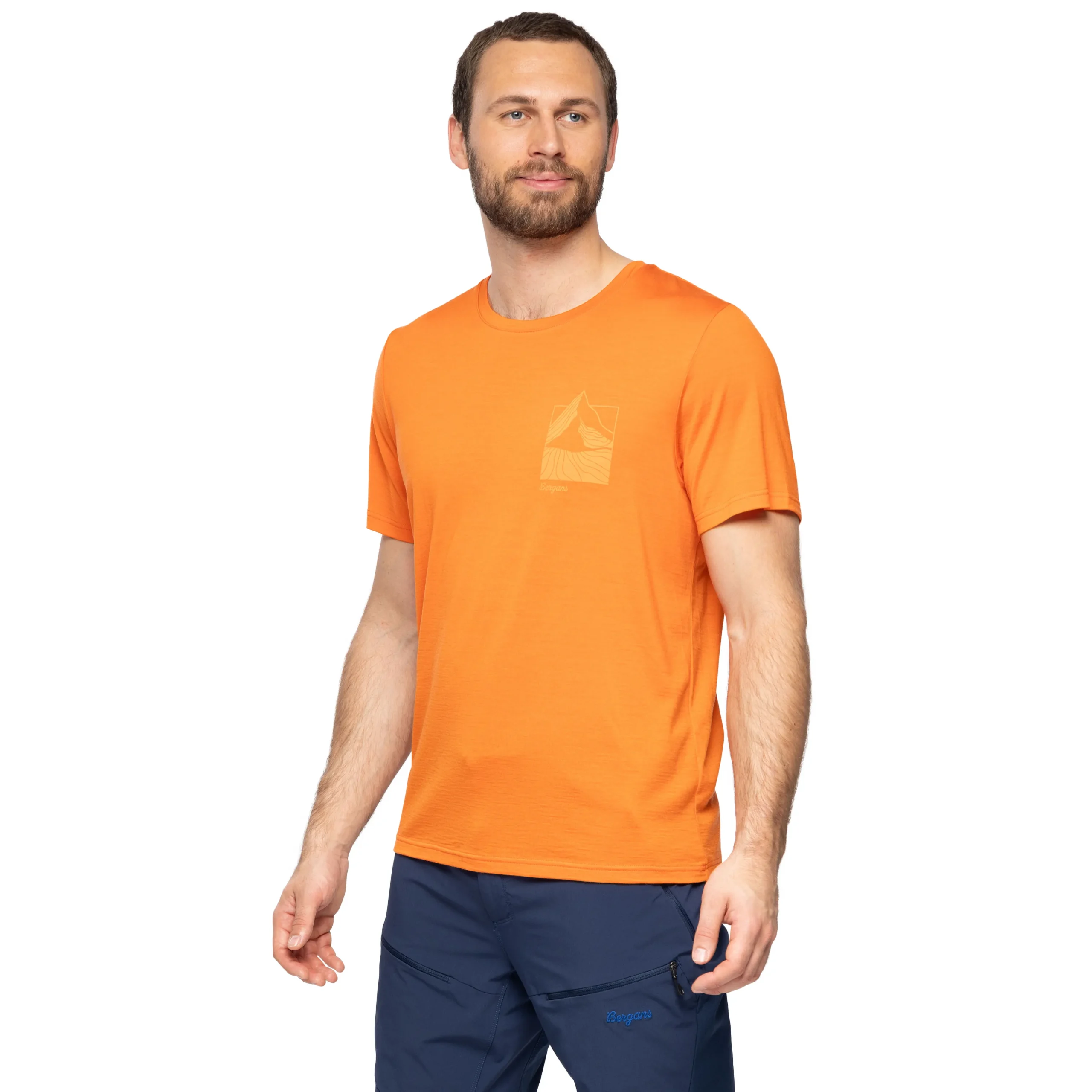 Rabot Mount Wool Tee Men - Bergans