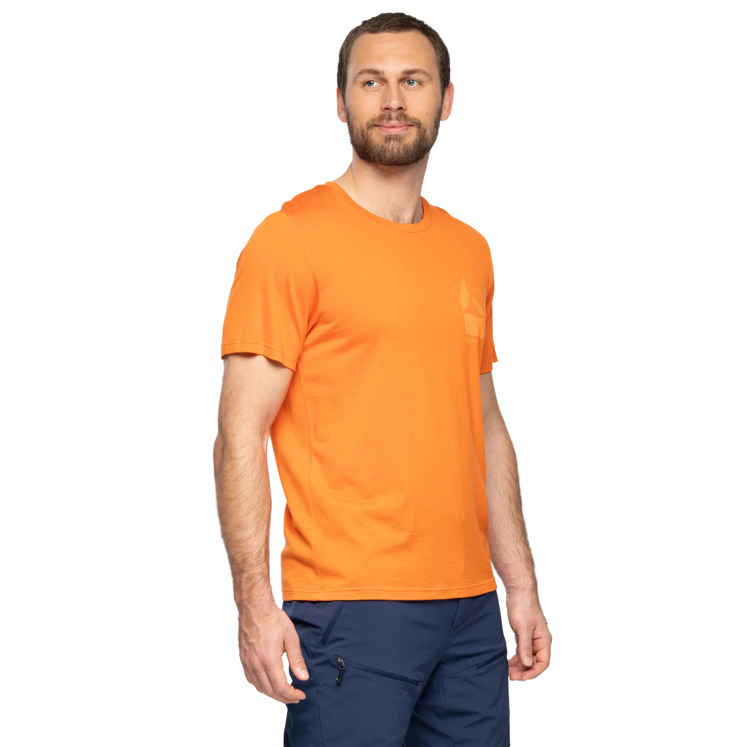 Rabot Mount Wool Tee Men - Bergans