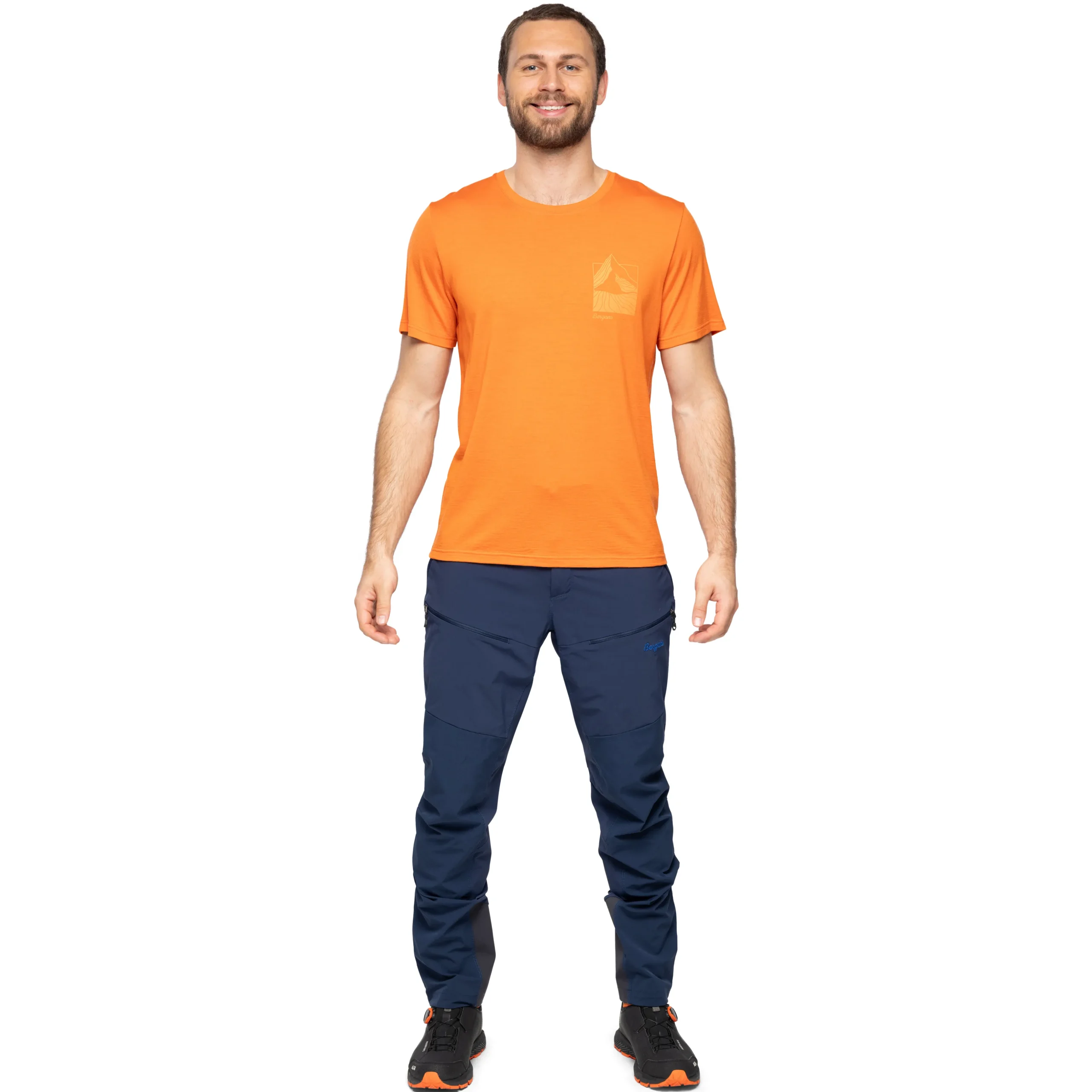 Rabot Mount Wool Tee Men - Bergans