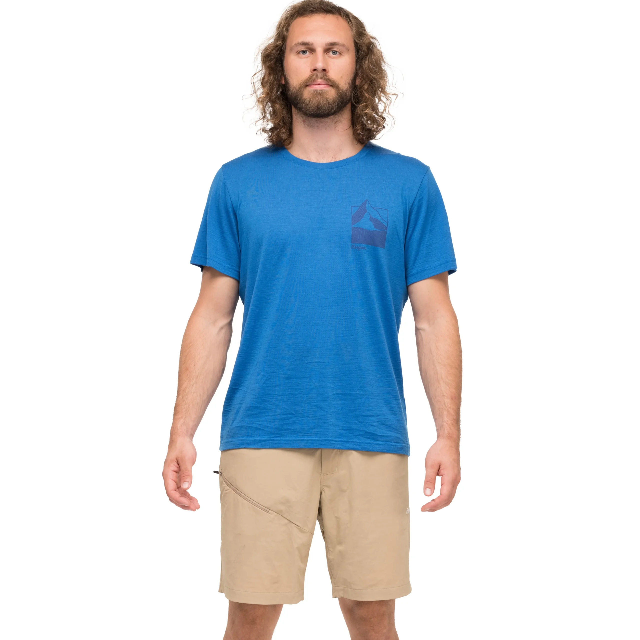 Rabot Mount Wool Tee Men - Bergans