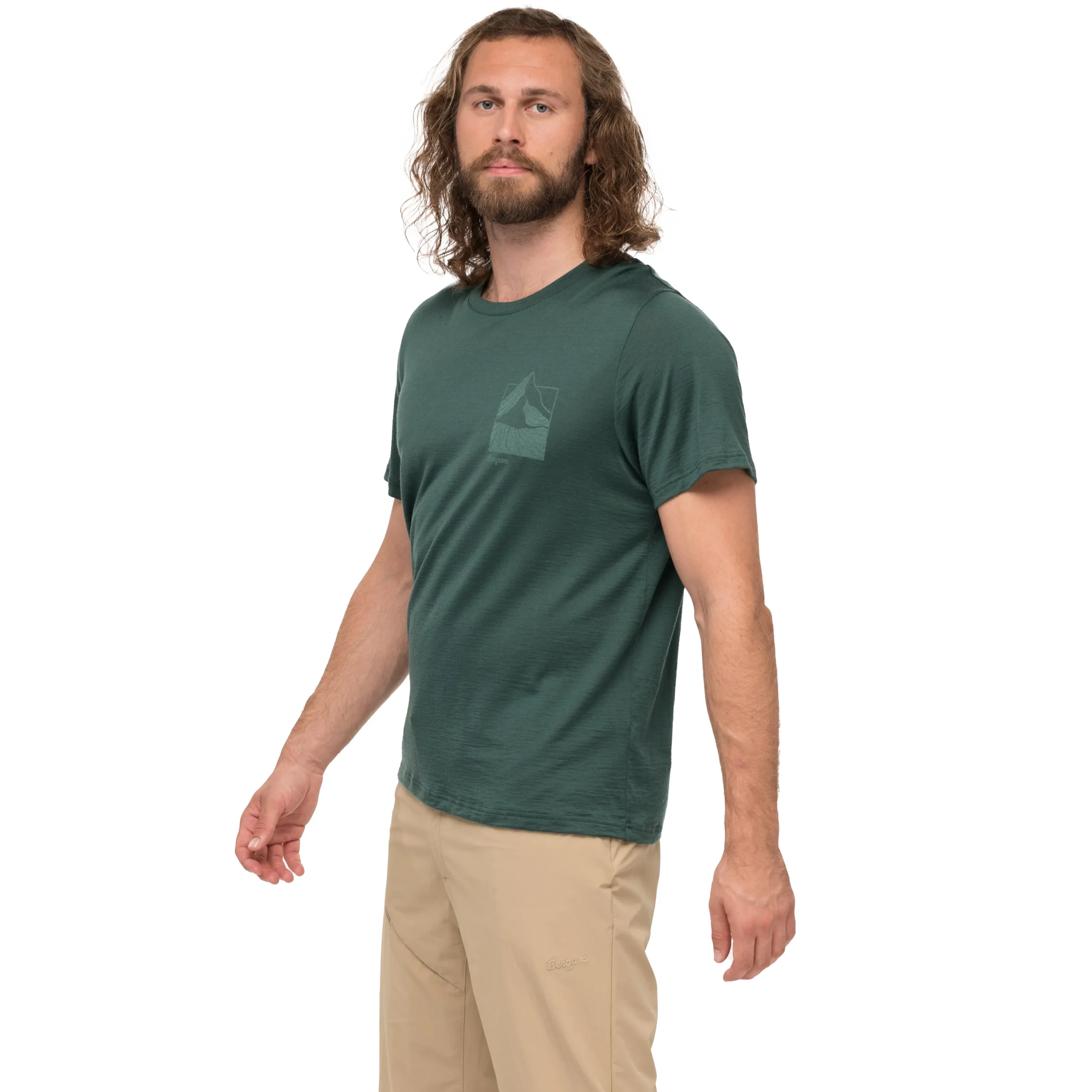 Rabot Mount Wool Tee Men - Bergans
