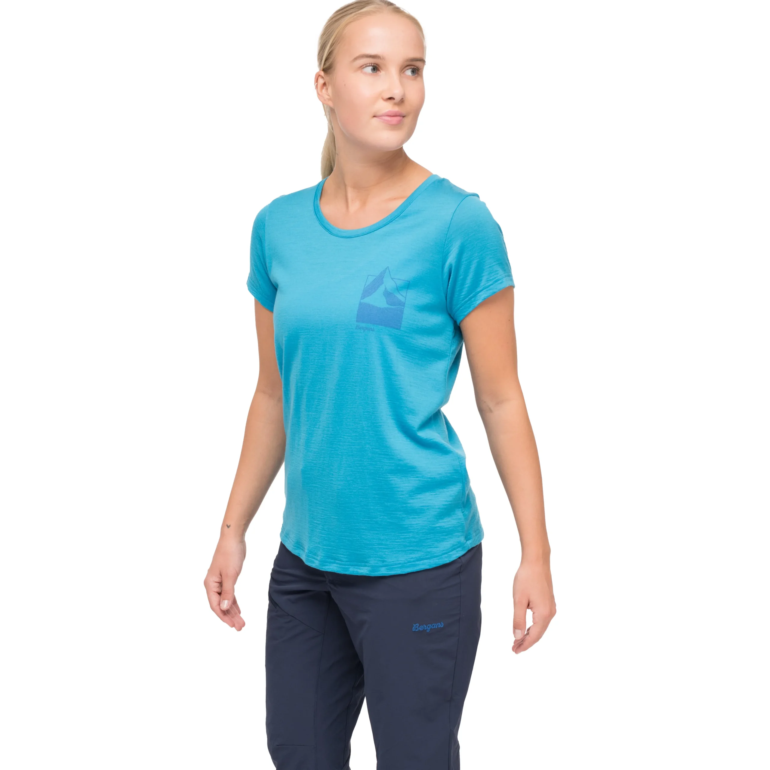 Rabot Mount Wool Tee Women - Bergans