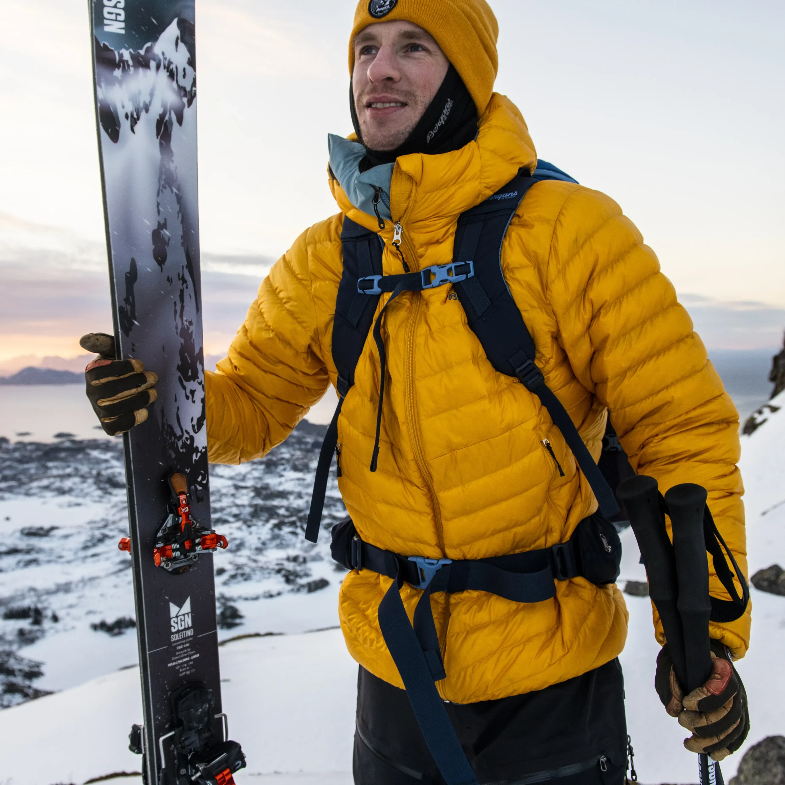 Senja Down Light Jacket W/Hood - Bergans