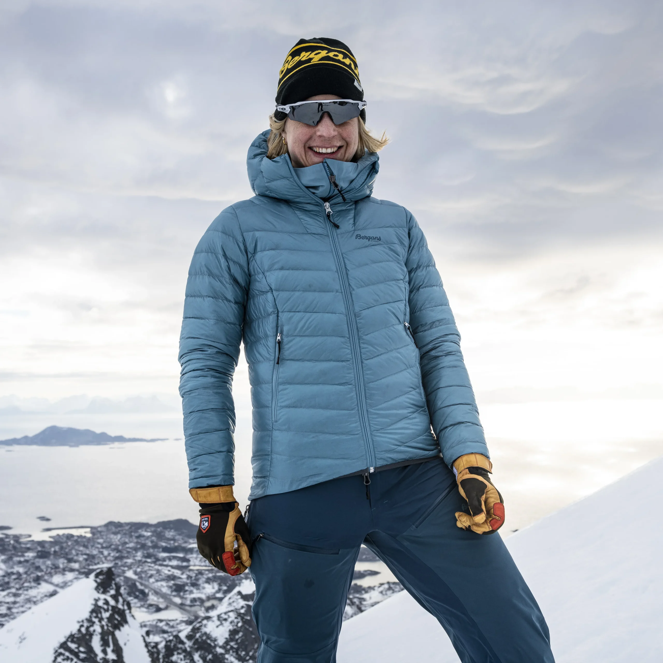 Senja Down Light W Jacket W/Hood - Bergans