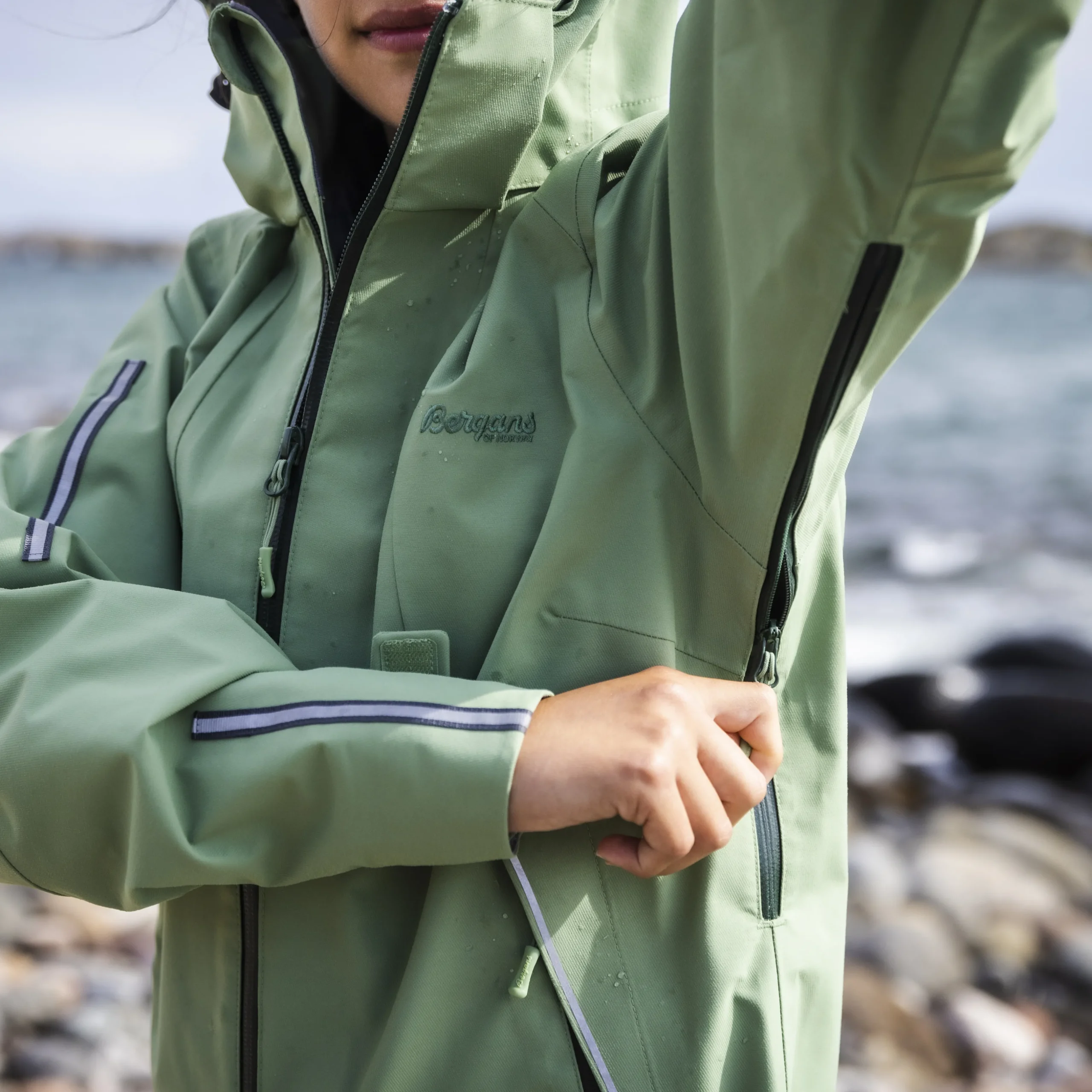 Sjoa 3L Youth Girl Jacket - Bergans