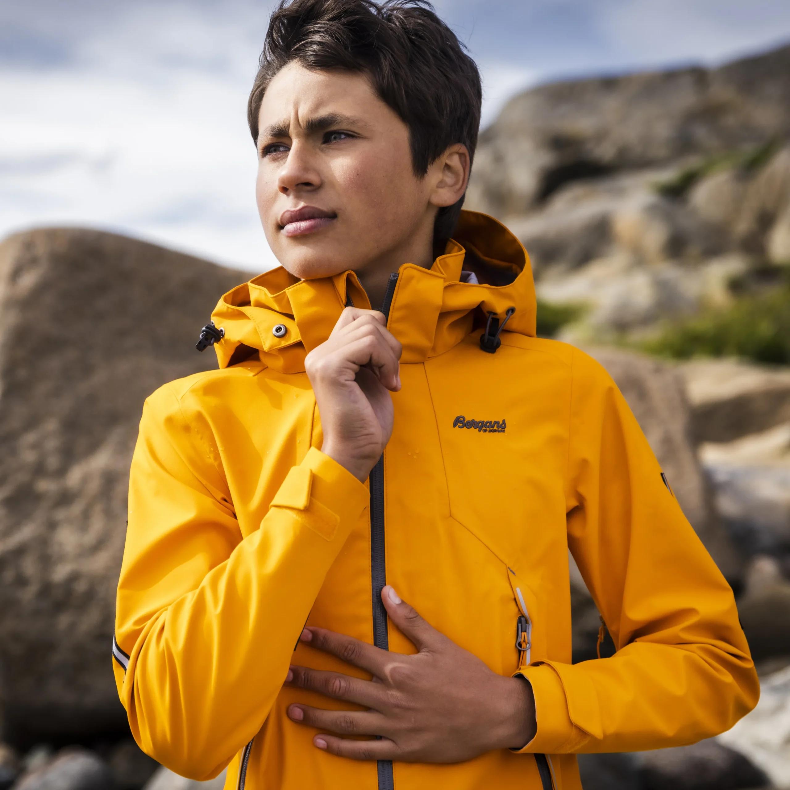 Sjoa 3L Youth Jacket - Bergans