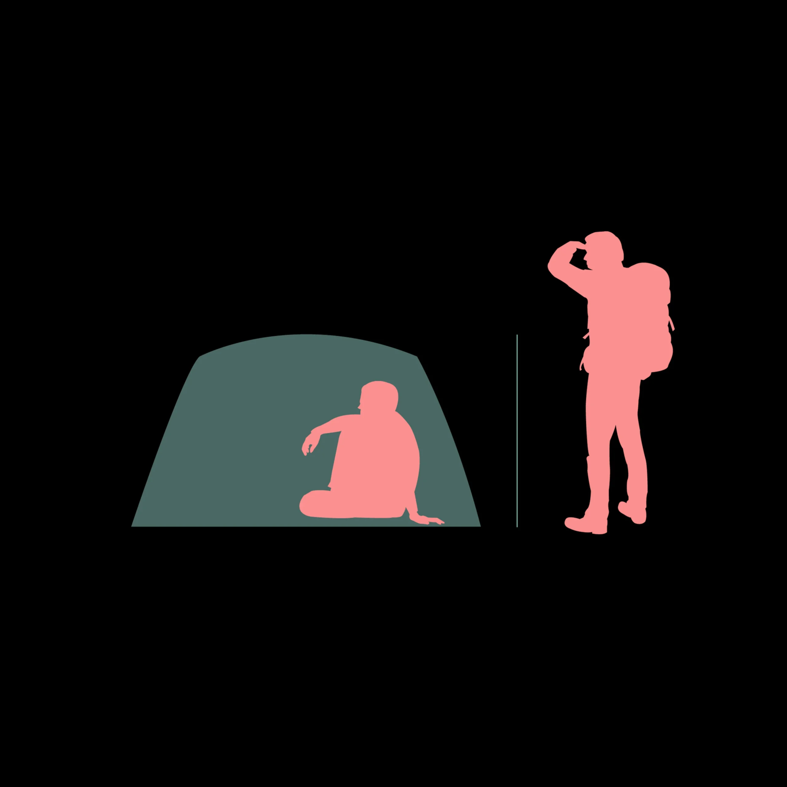 Super Light Dome 2-Persons Tent - Bergans