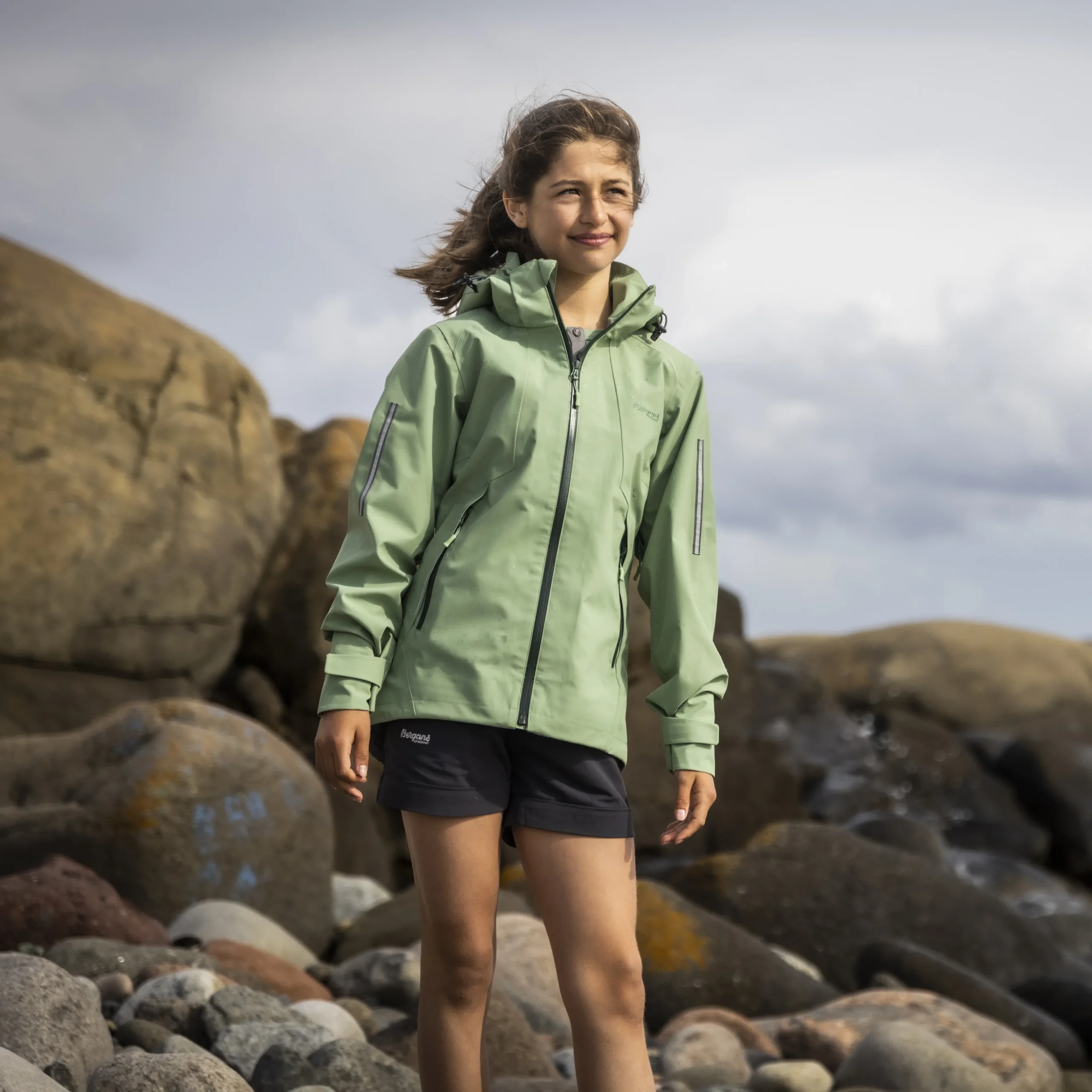Utne V3 Youth Girl Shorts - Bergans