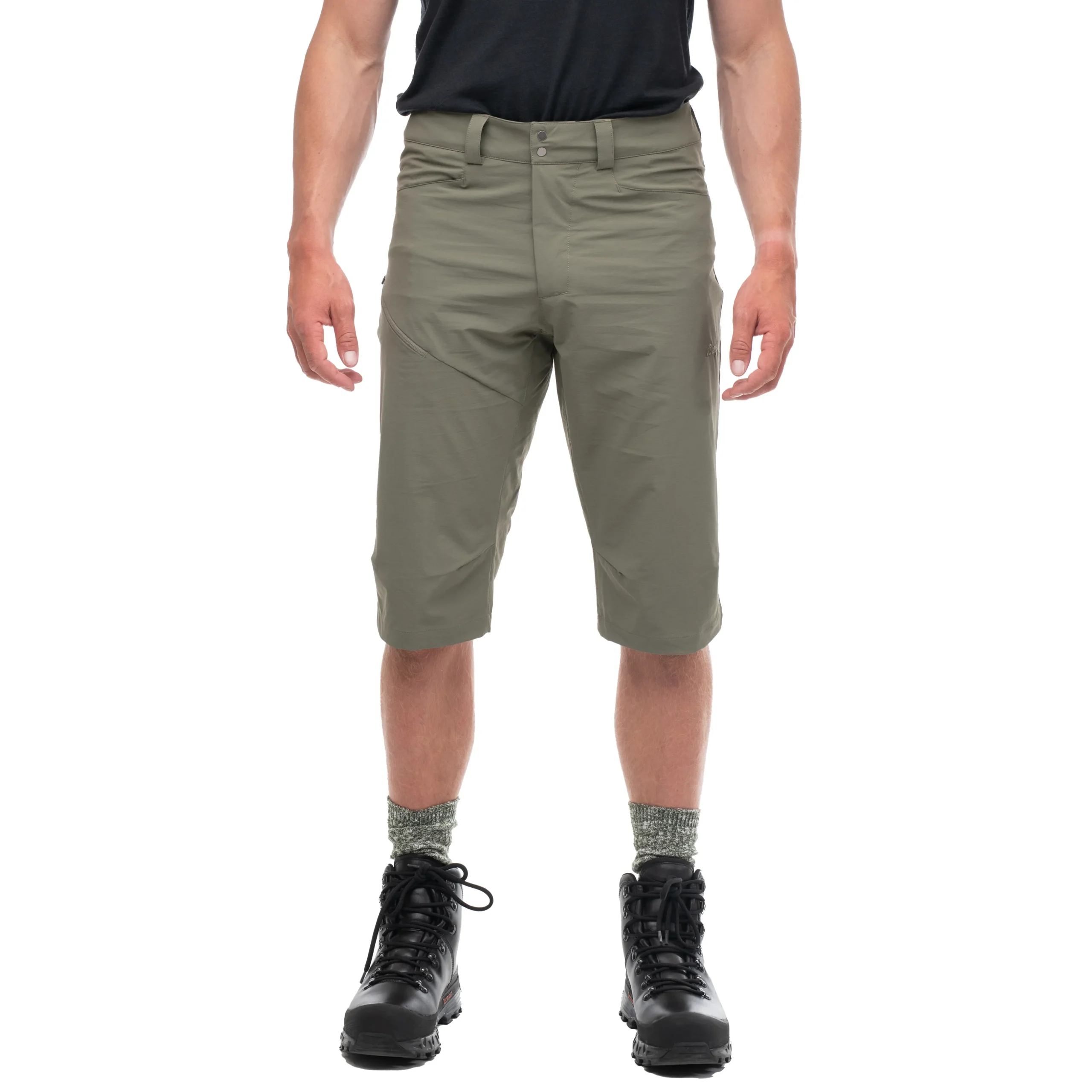 Vandre Light Softshell Long Shorts Men - Bergans