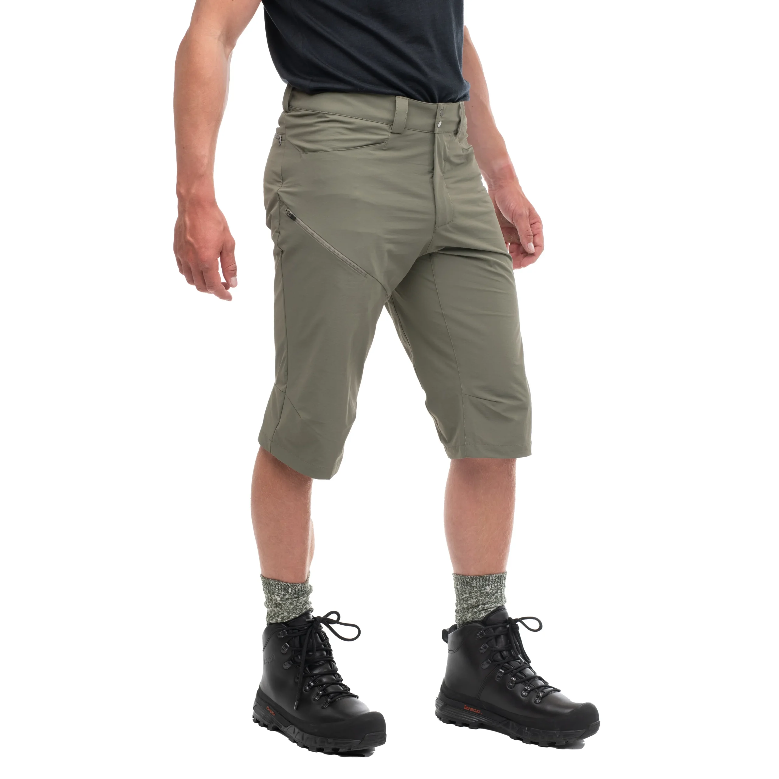 Vandre Light Softshell Long Shorts Men - Bergans