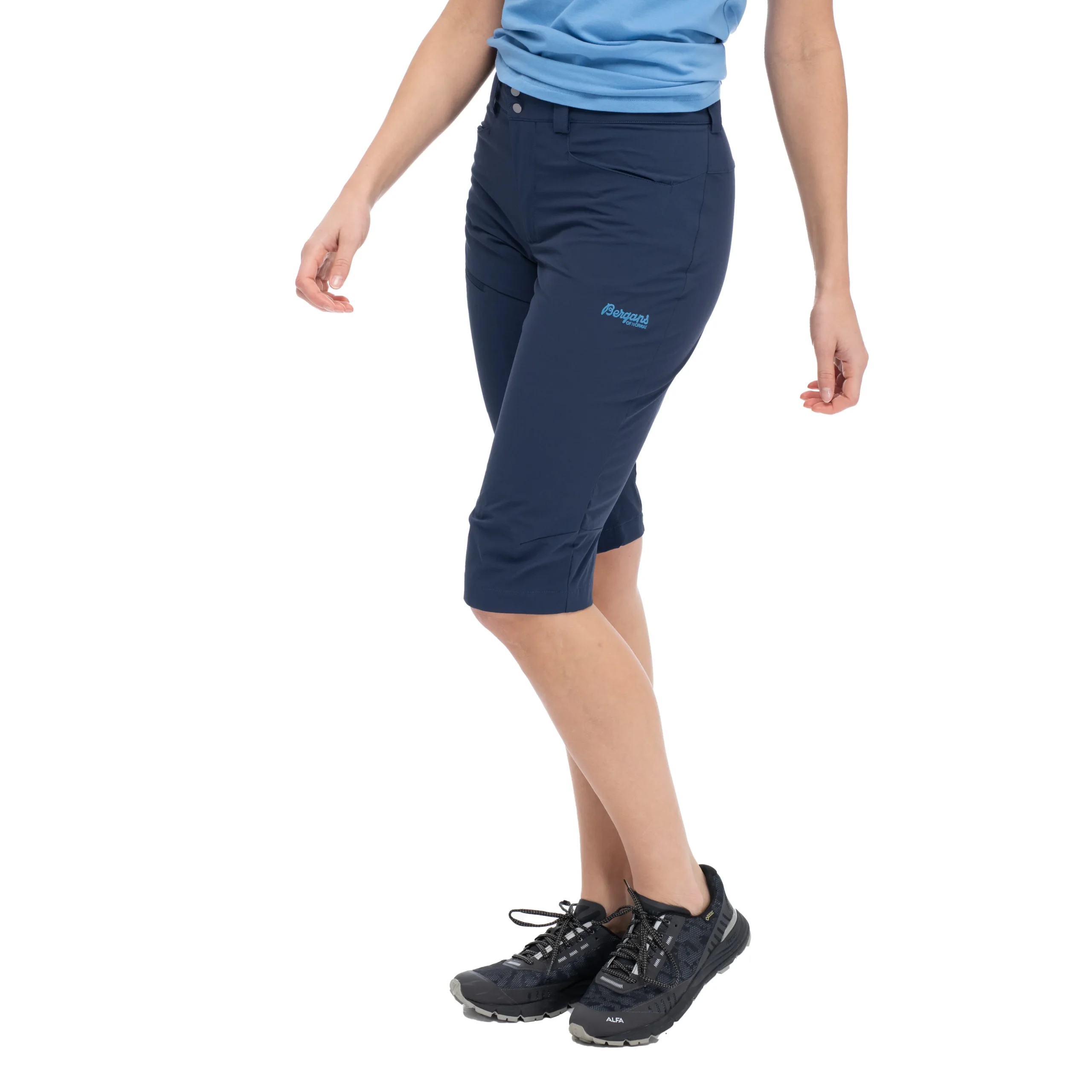 Vandre Light Softshell Long Shorts Women - Bergans
