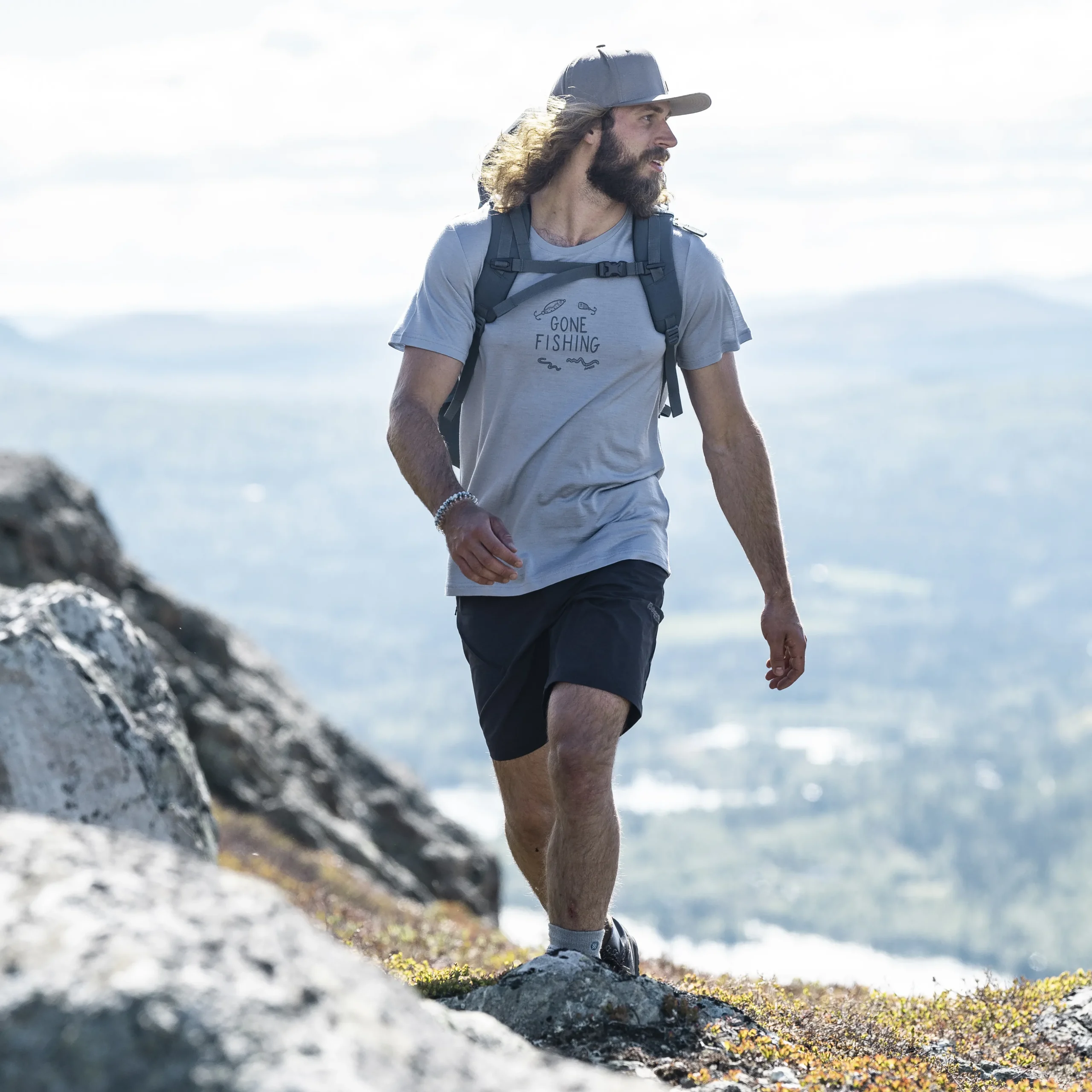 Vandre Light Softshell Shorts Men - Bergans