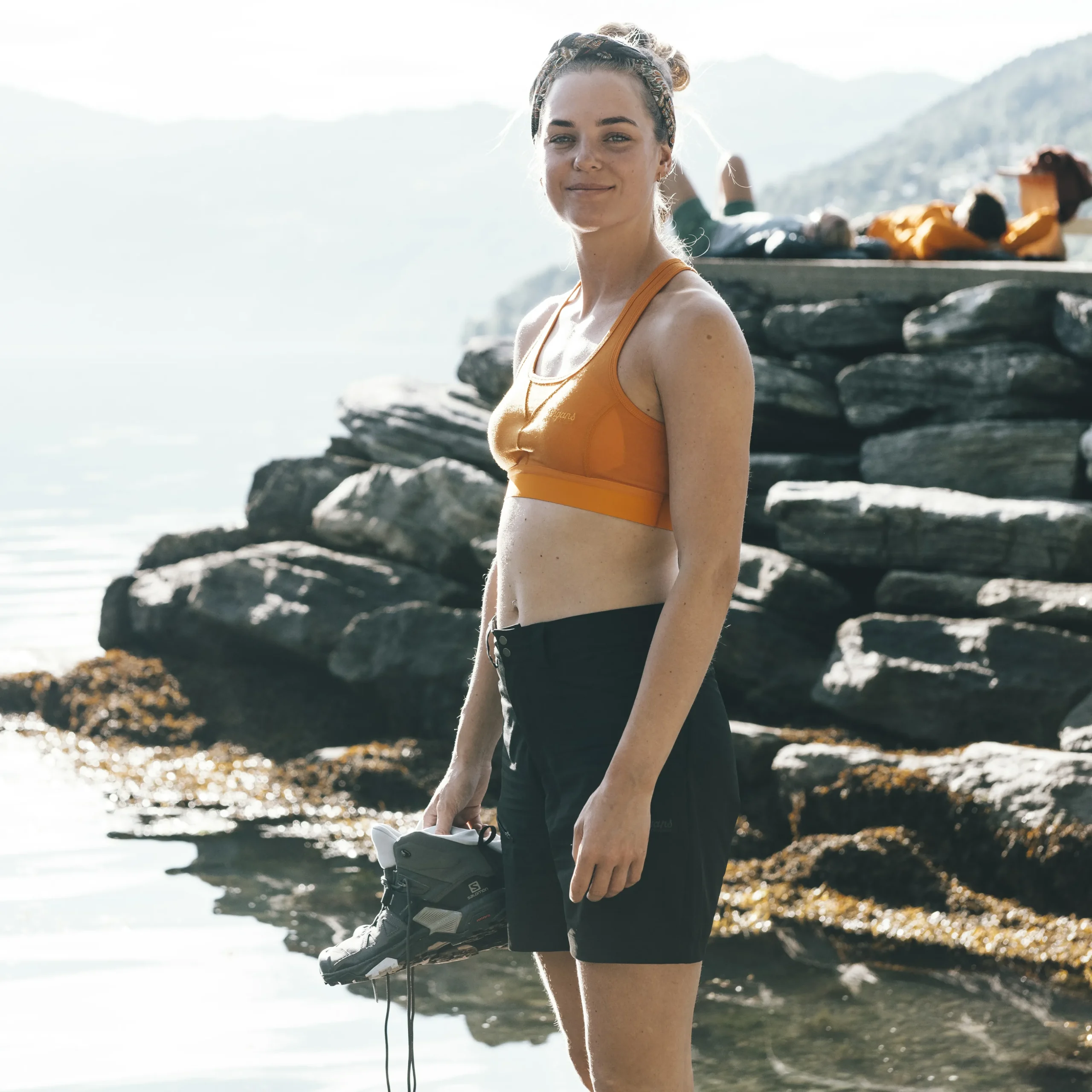 Vandre Light Softshell Shorts Women - Bergans