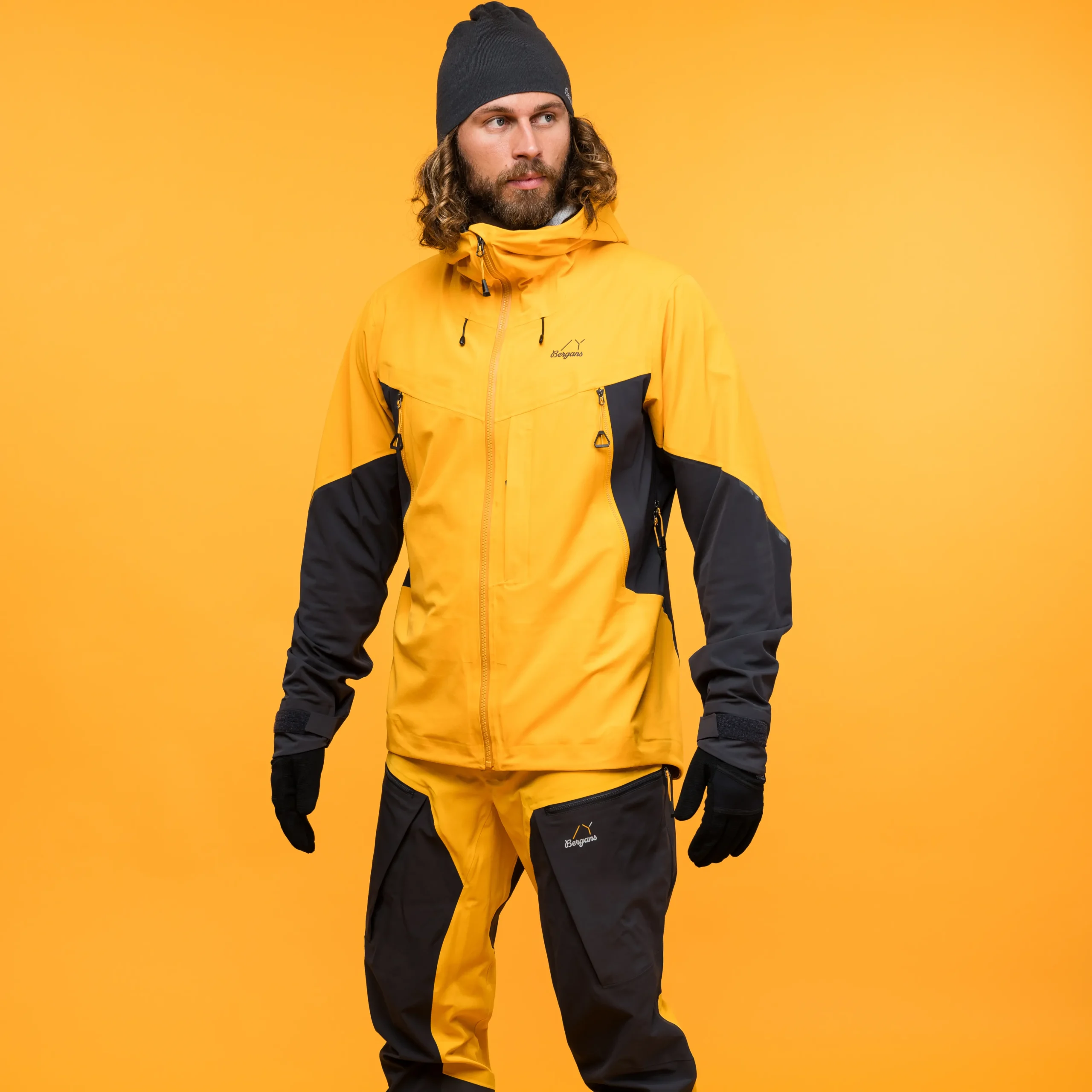 Y MountainLine Hybrid Softshell Jacket Men - Bergans