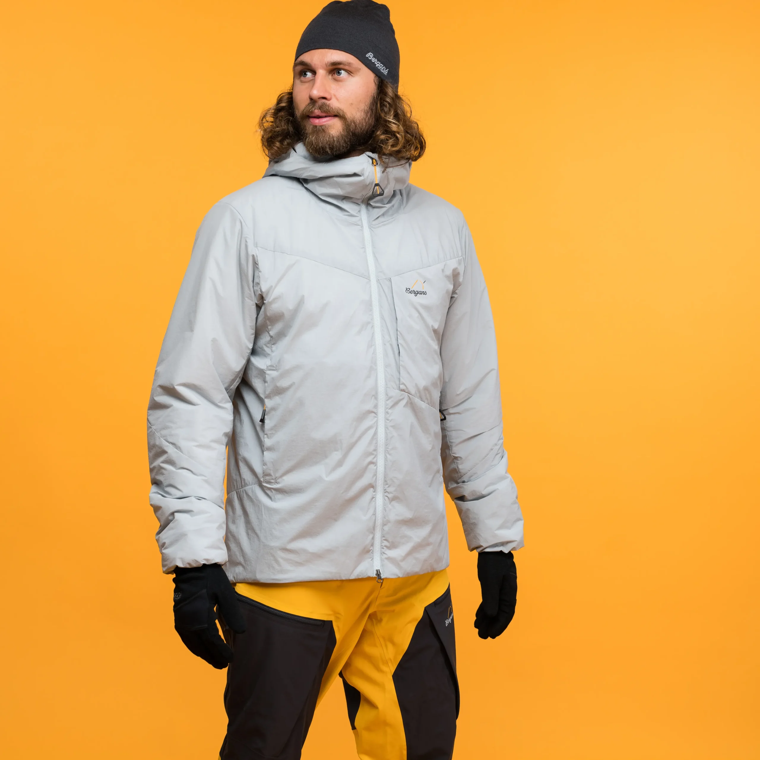 Y MountainLine Insulated Windbreaker Jacket Men - Bergans