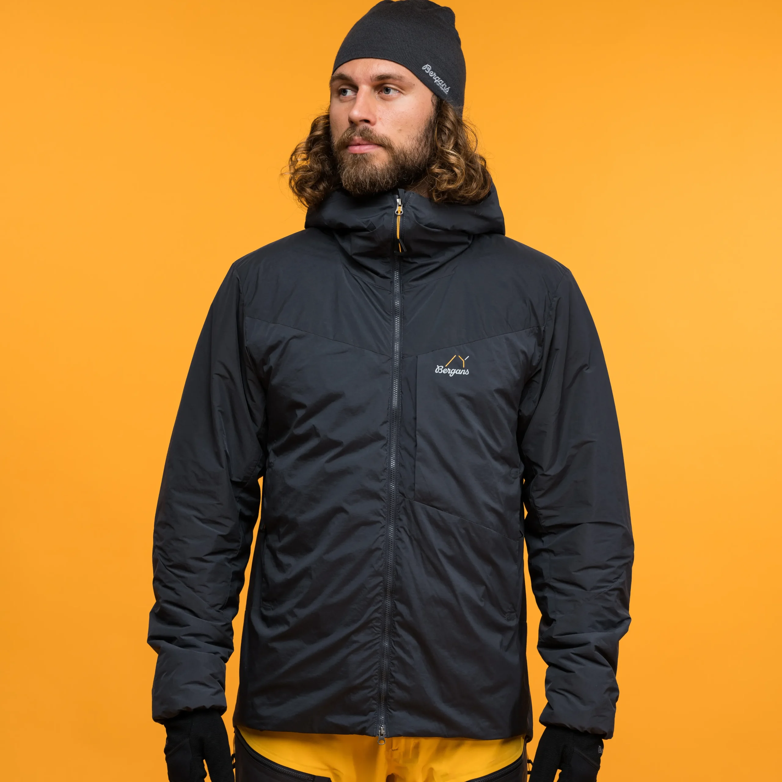 Y MountainLine Insulated Windbreaker Jacket Men - Bergans