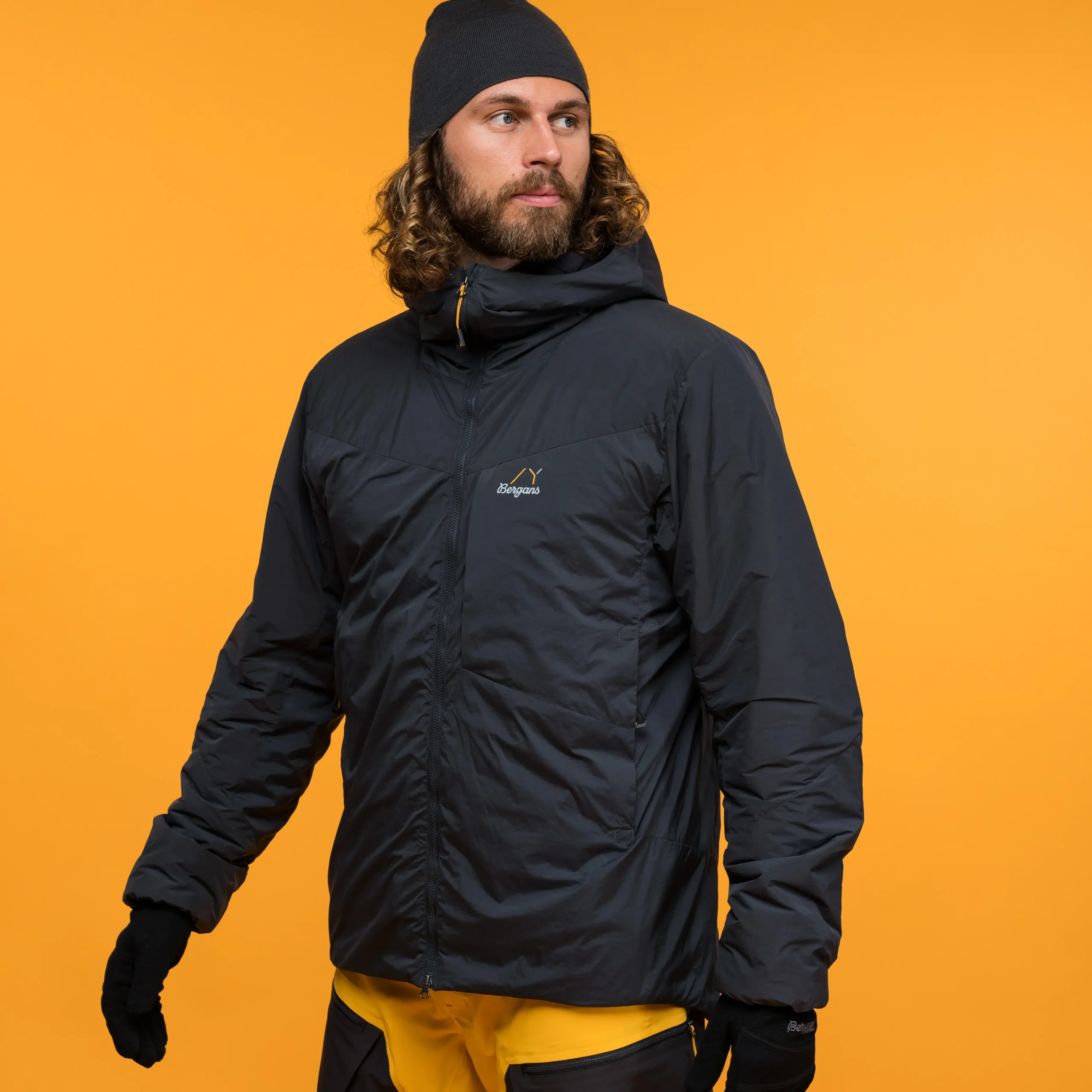 Y MountainLine Insulated Windbreaker Jacket Men - Bergans