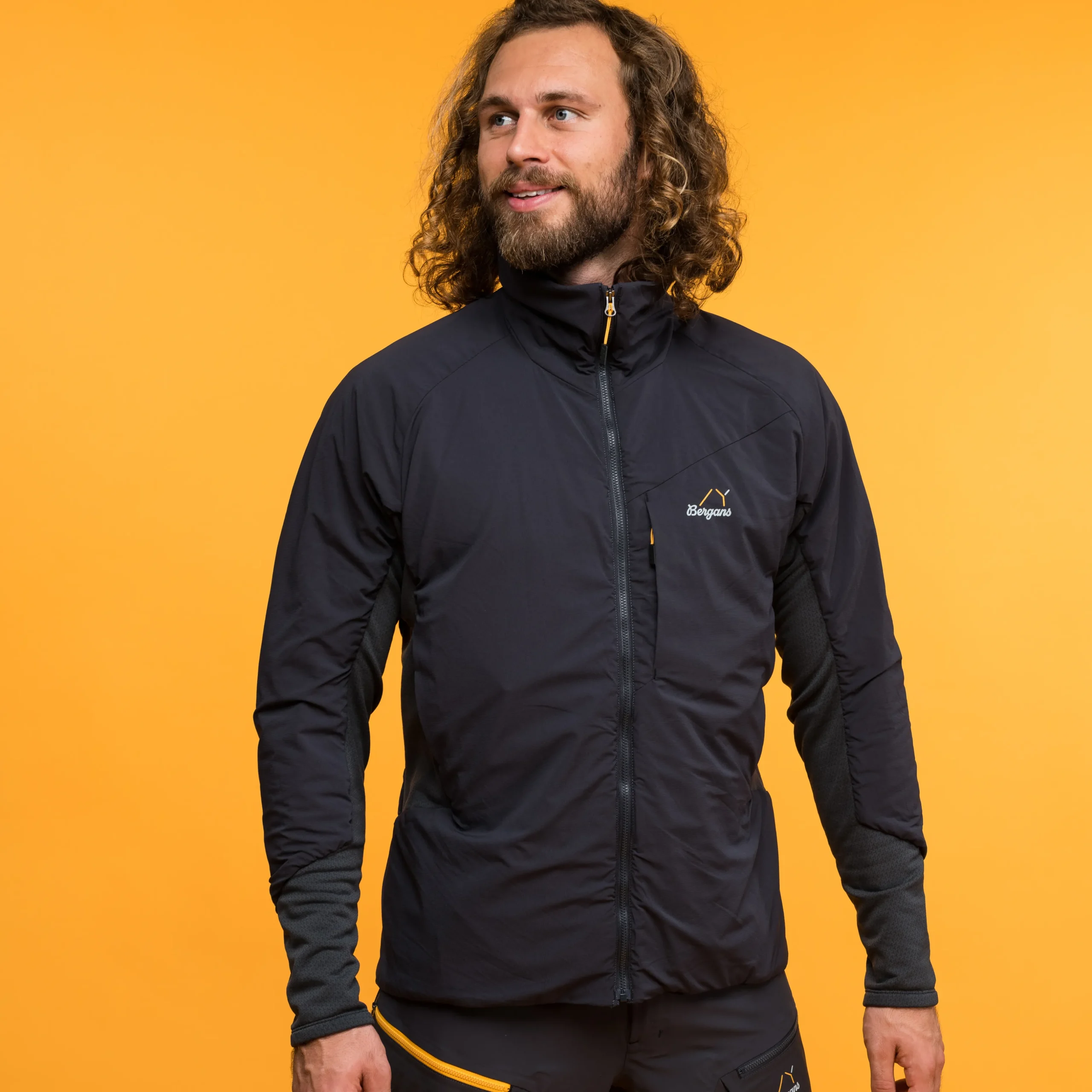 Y MountainLine Light Insulated Air Jacket Men - Bergans