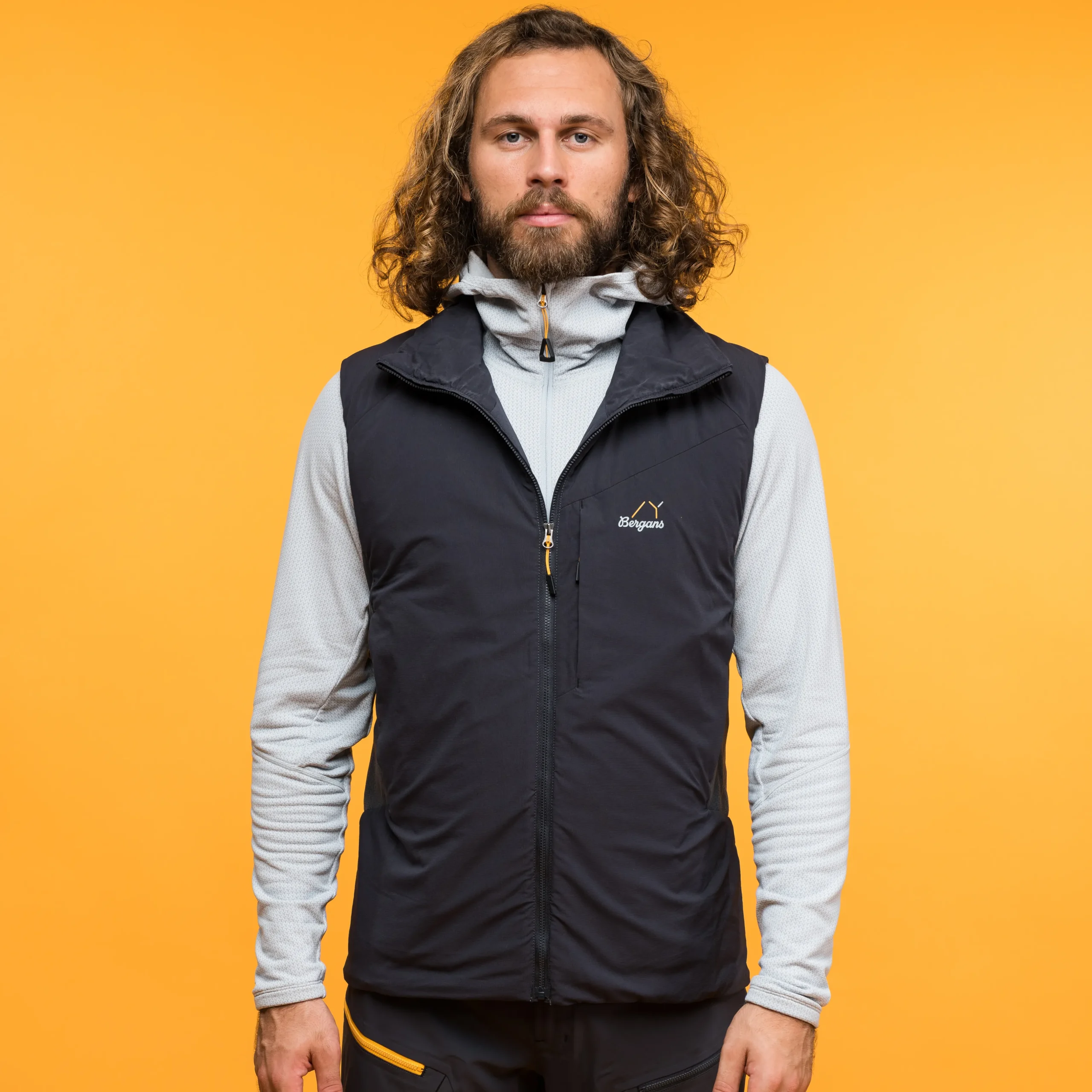 Y MountainLine Light Insulated Air Vest Men - Bergans